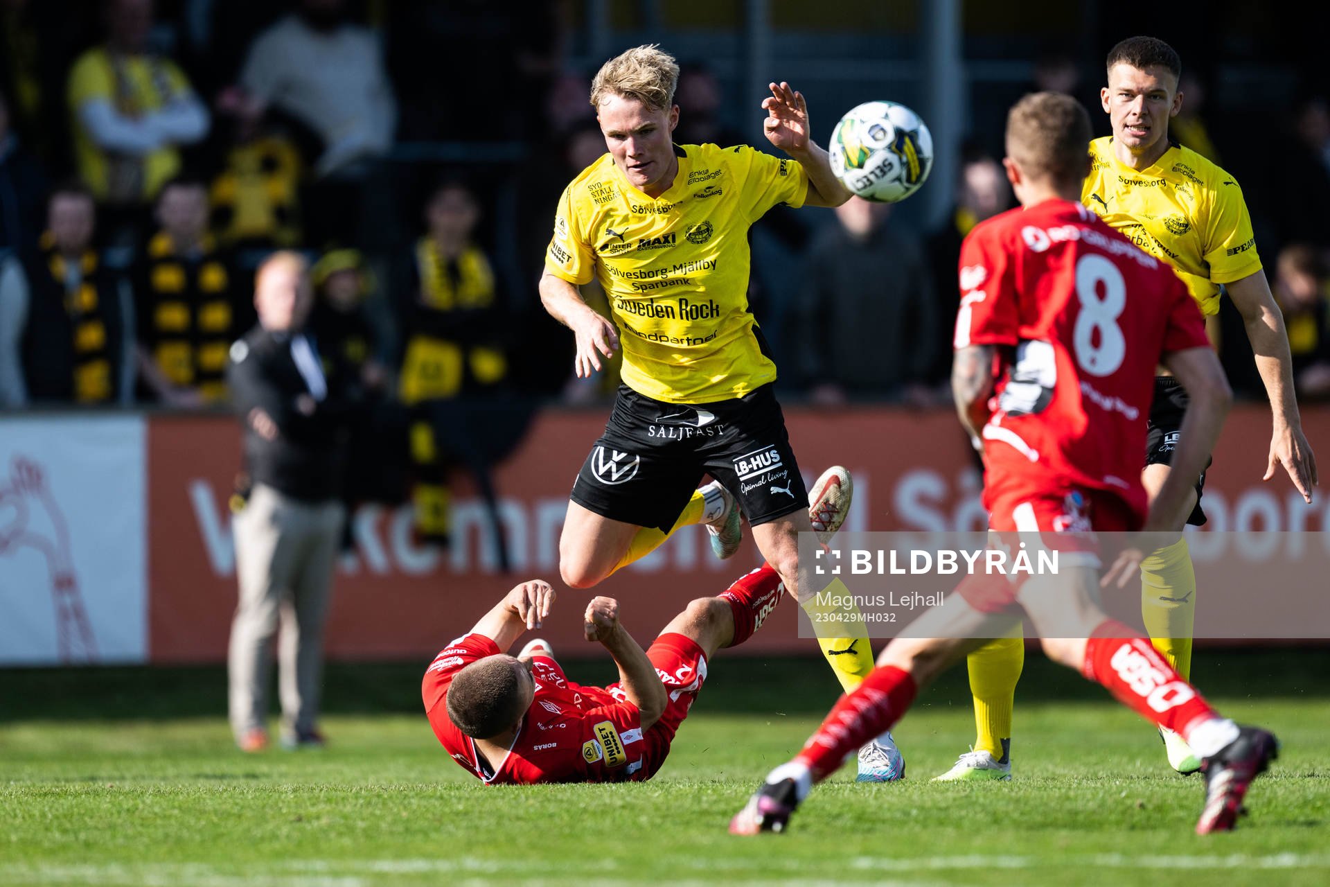 Mjällbys Max Fenger och Elfsborgs Gustaf Lagerbielke