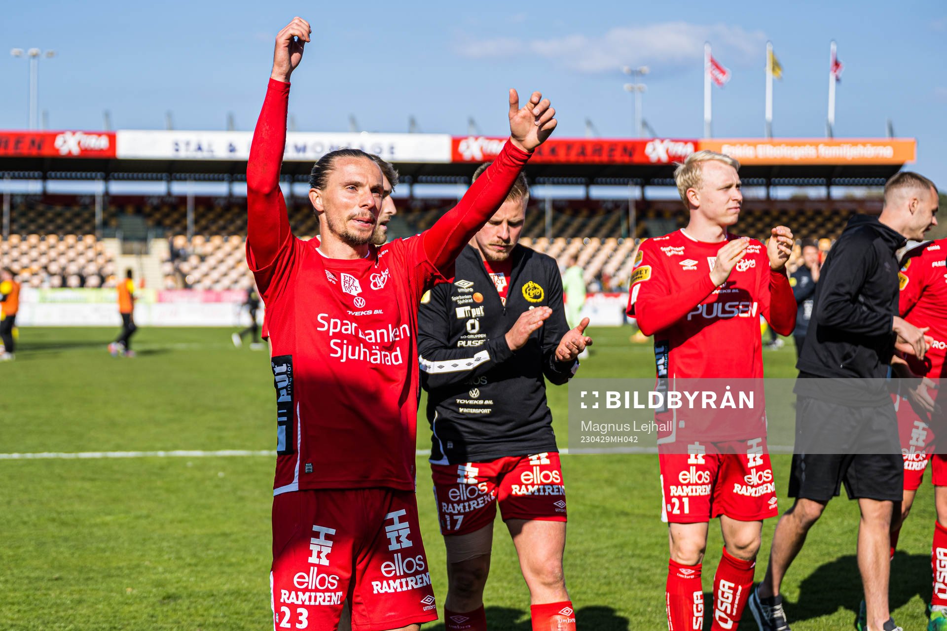 Elfsborgs Niklas Hult jublar