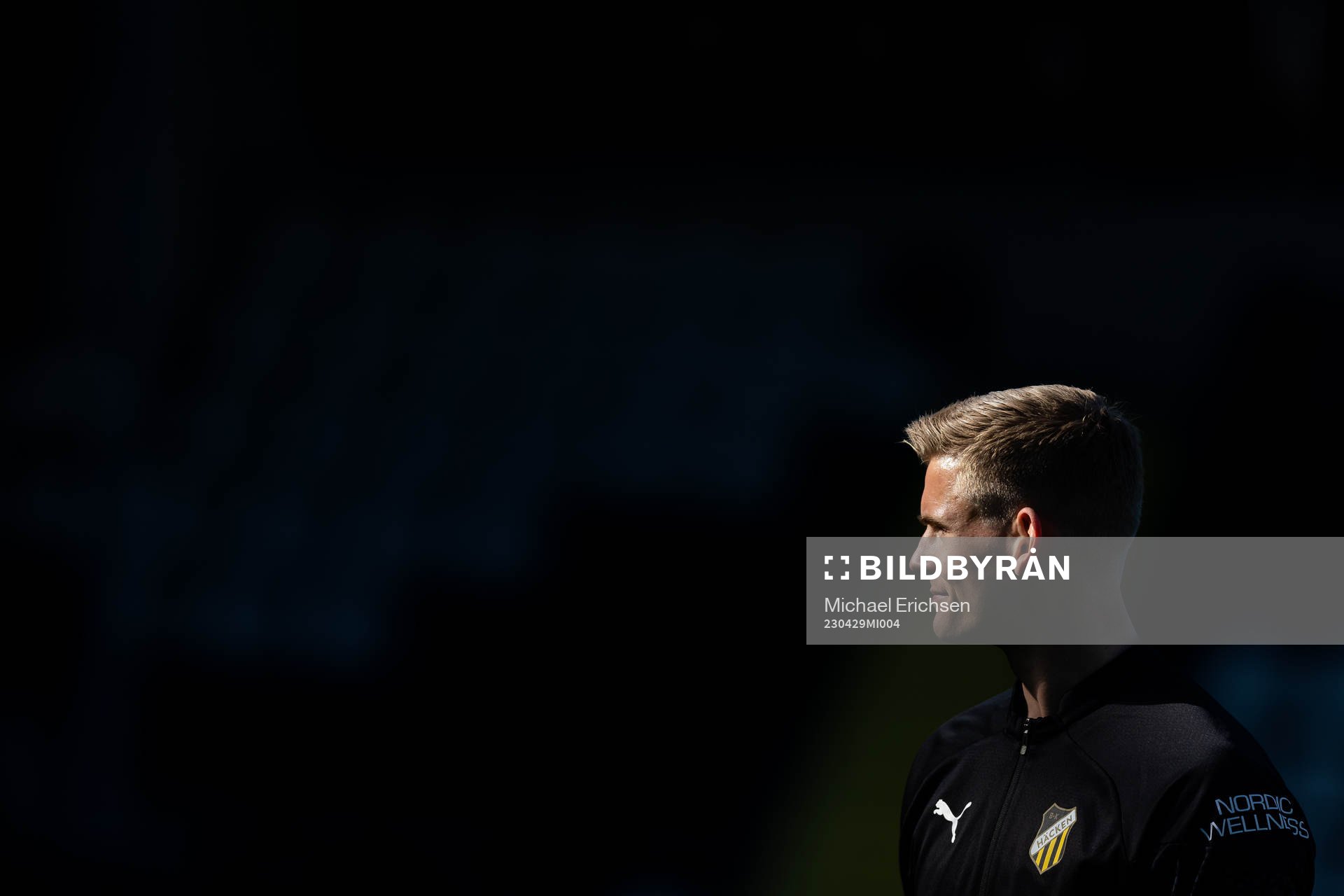 Häckens målvakt Johan Brattberg