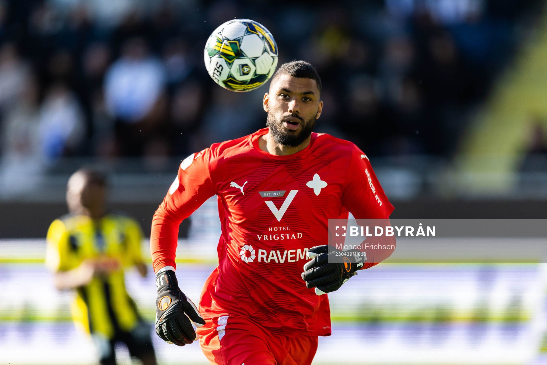 Värnamos målvakt Jonathan Ursin Rasheed