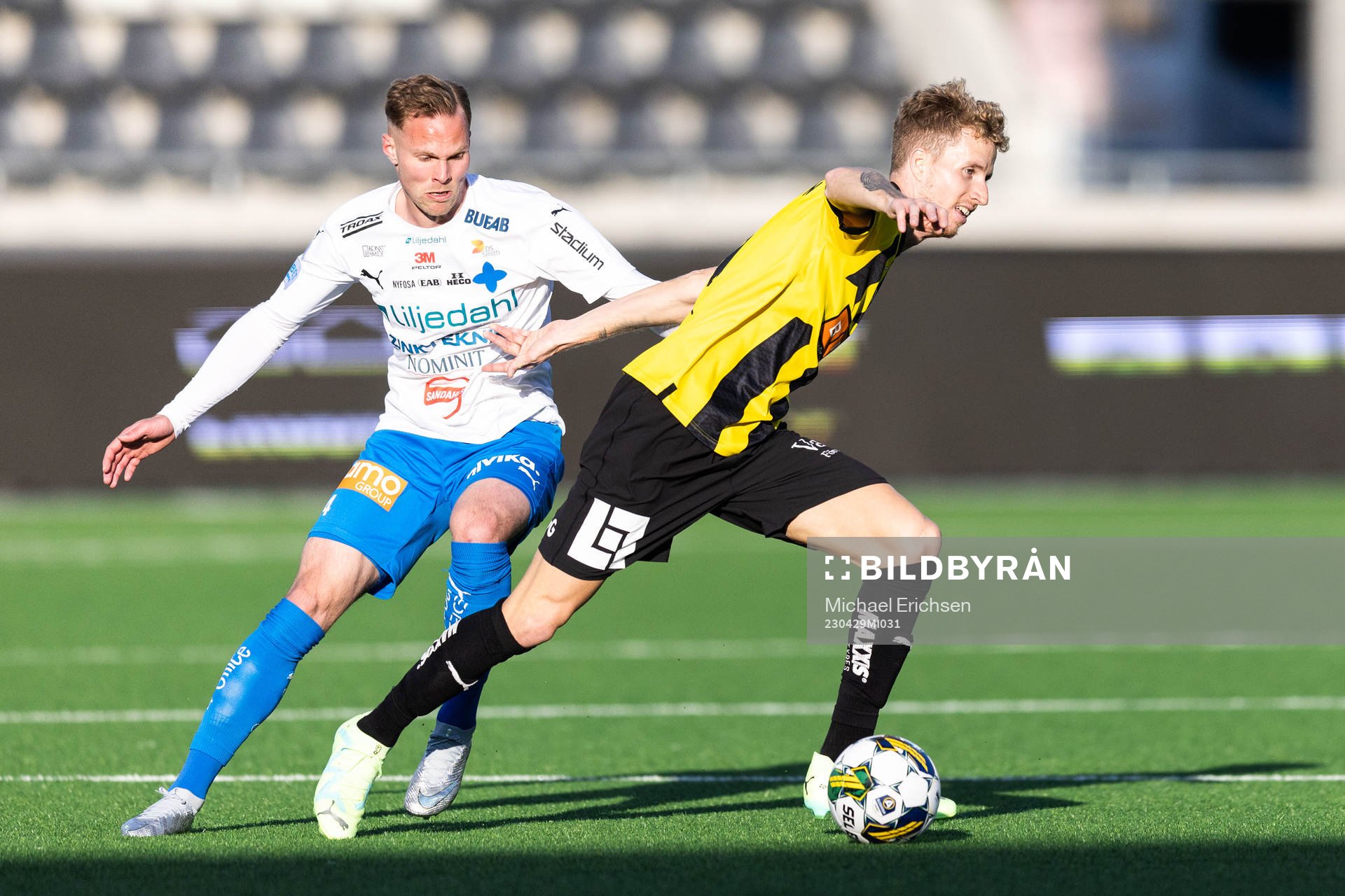 Värnamos Gustav Engvall och Häckens Samuel Gustafson