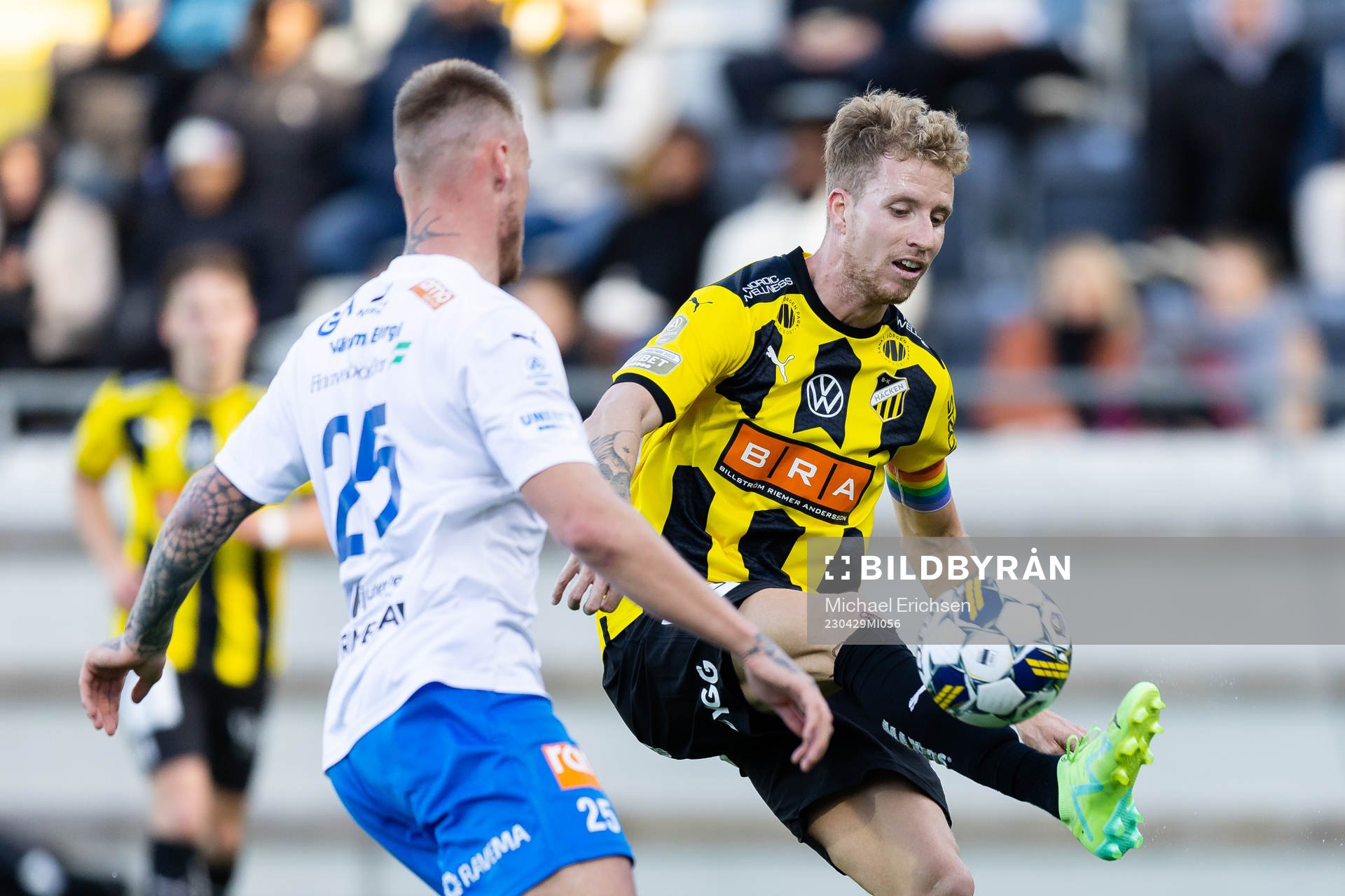 Värnamos Victor Eriksson och Häckens Samuel Gustafson