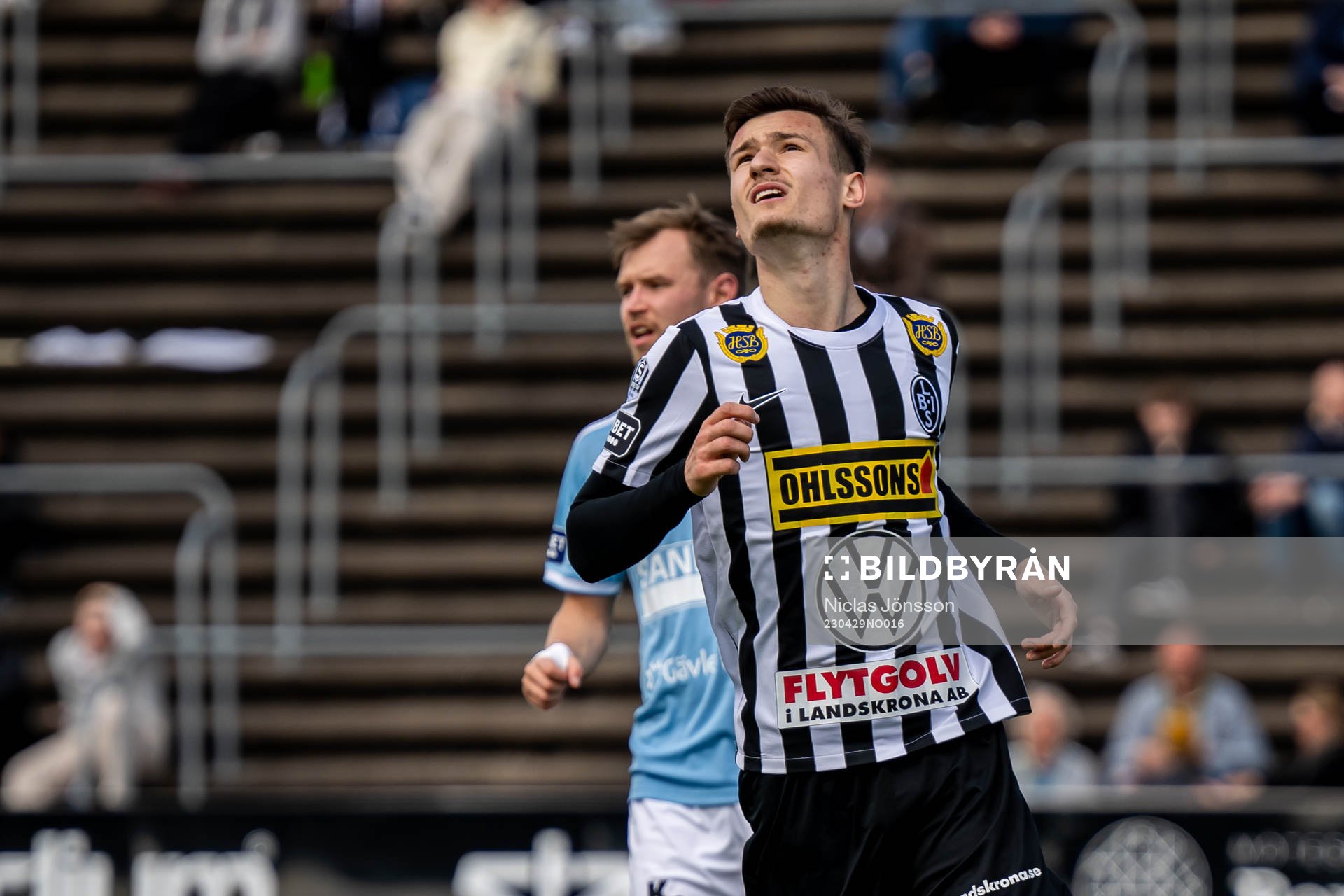 Landskronas Robin Dzabic deppar