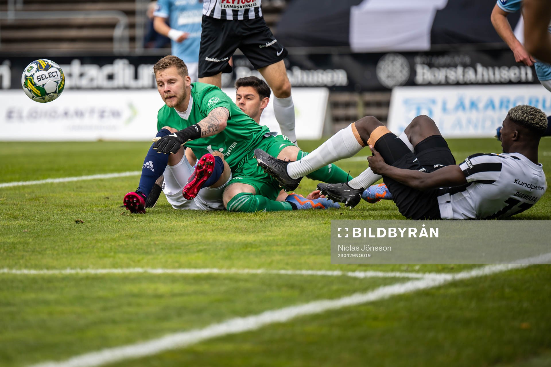 Gefles målvakt Robin Wallinder