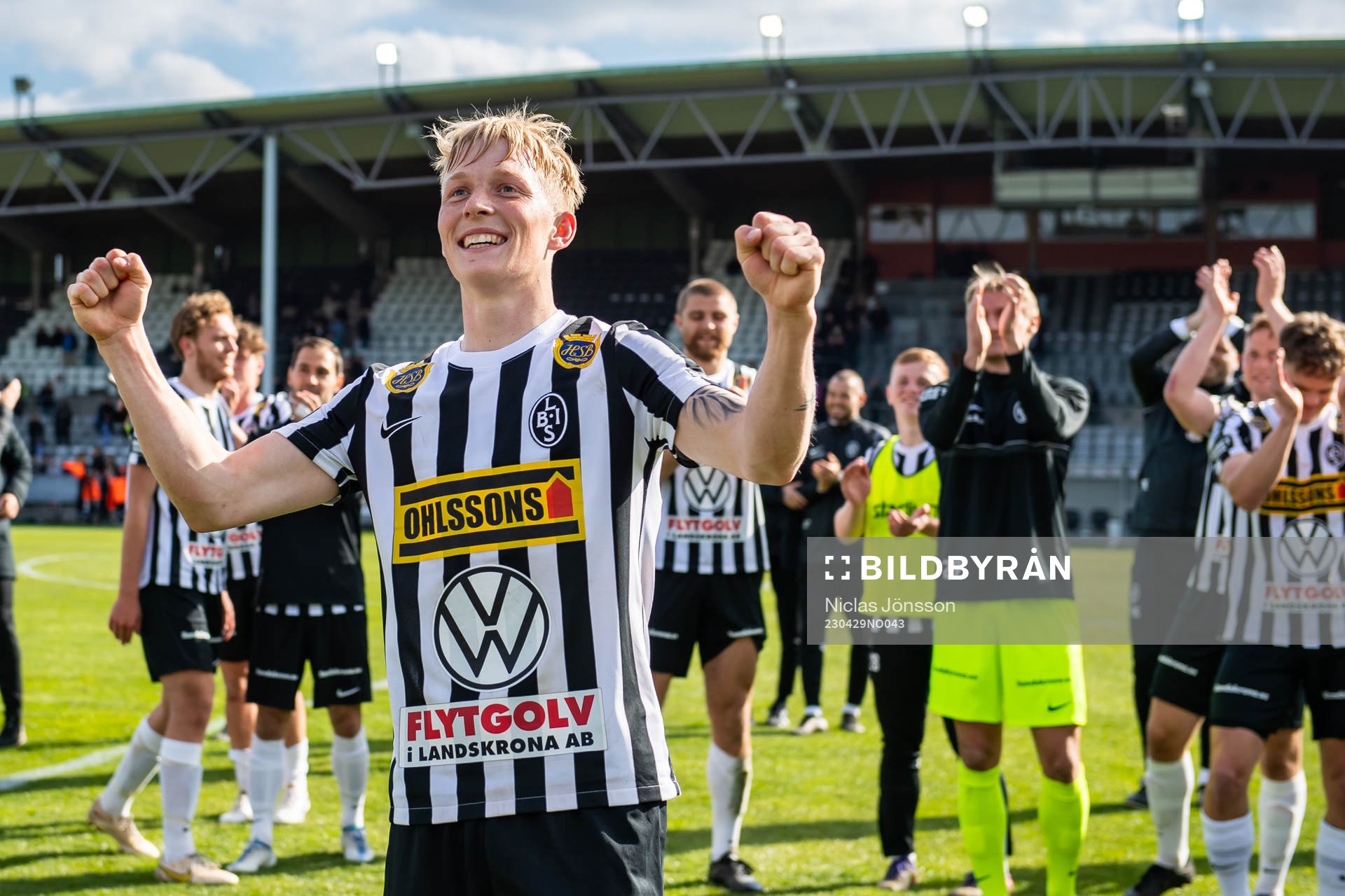 Landskronas Melker Widell  jublar
