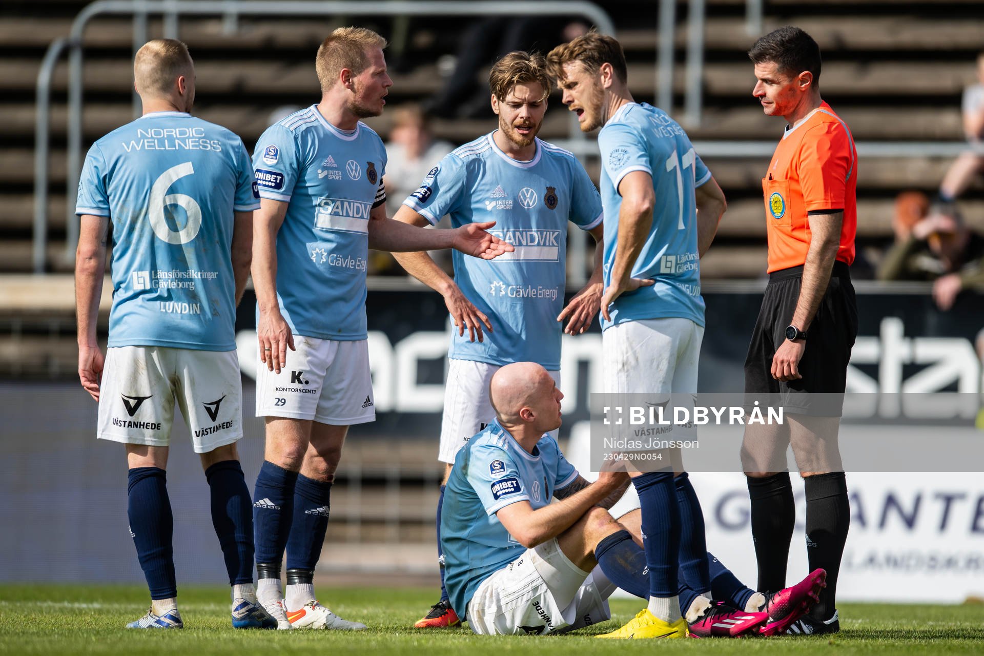 Gefles spelarna deppar