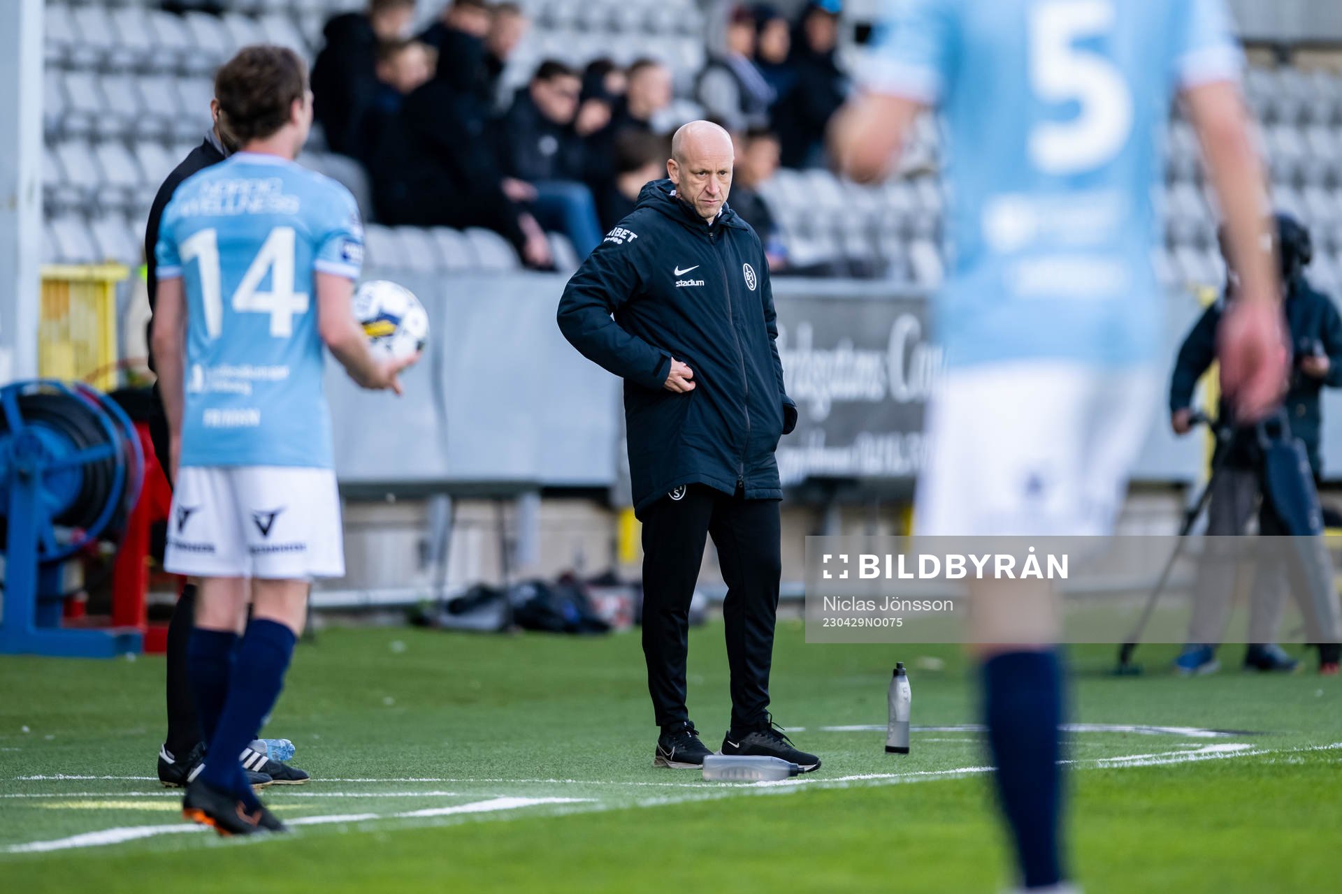 Landskronas tränare Billy Magnusson