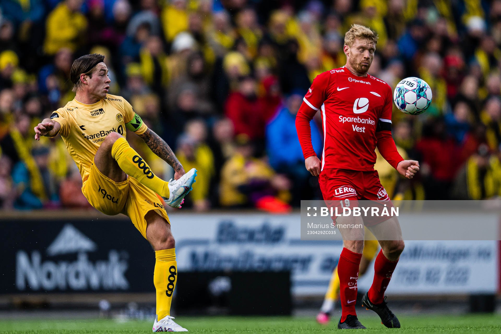 Patrick Berg of Bodø/Glimt and Sivert Heltne Nilsen of