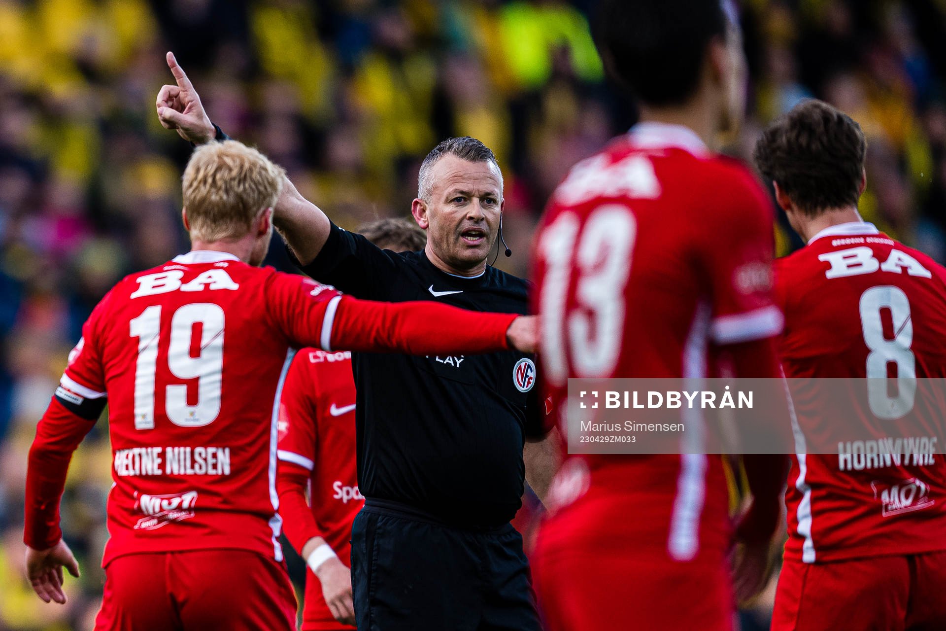 Svein Oddvar Moen, referee