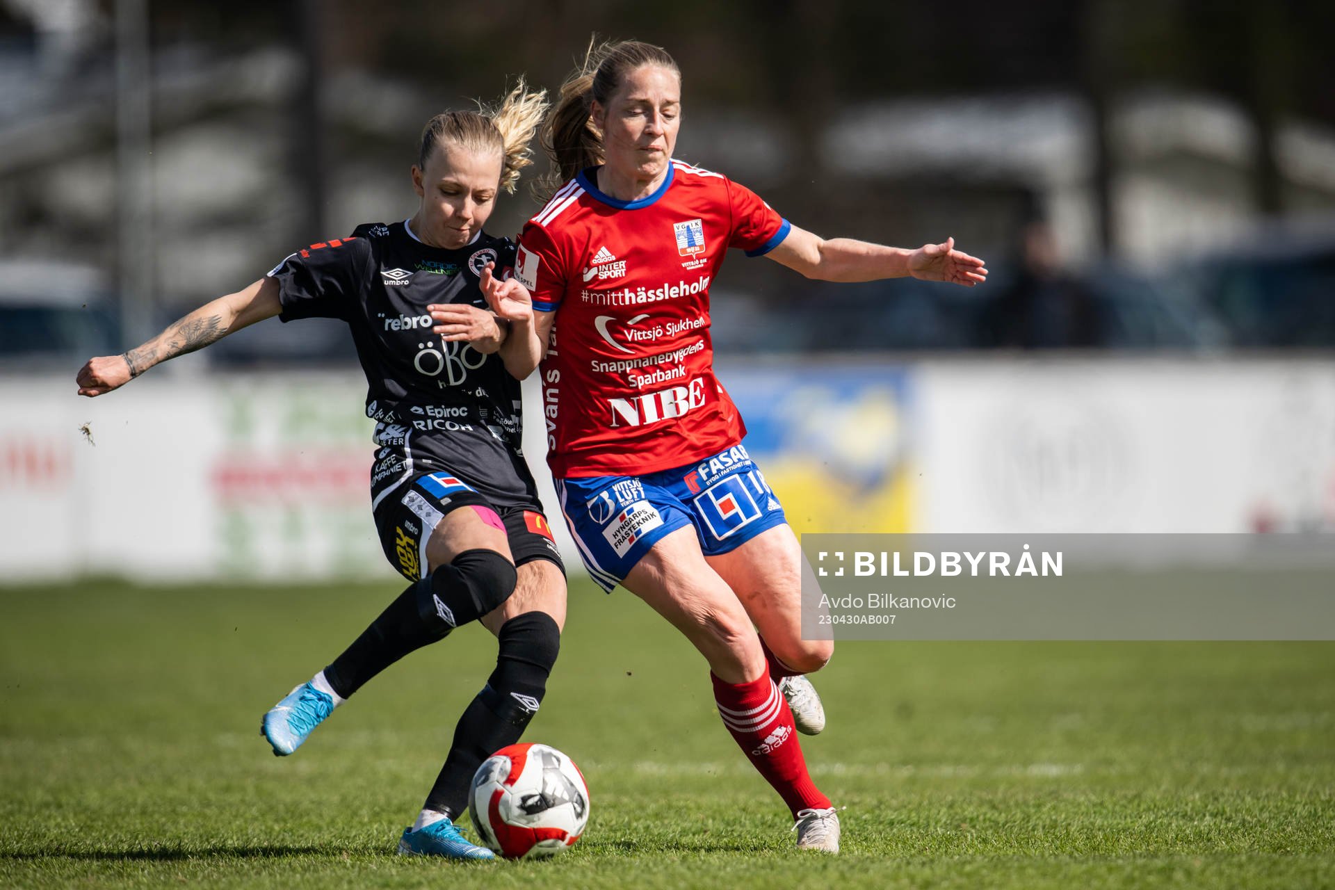 Örebros Nathalie Hoff Persson och Vittsjös Linda