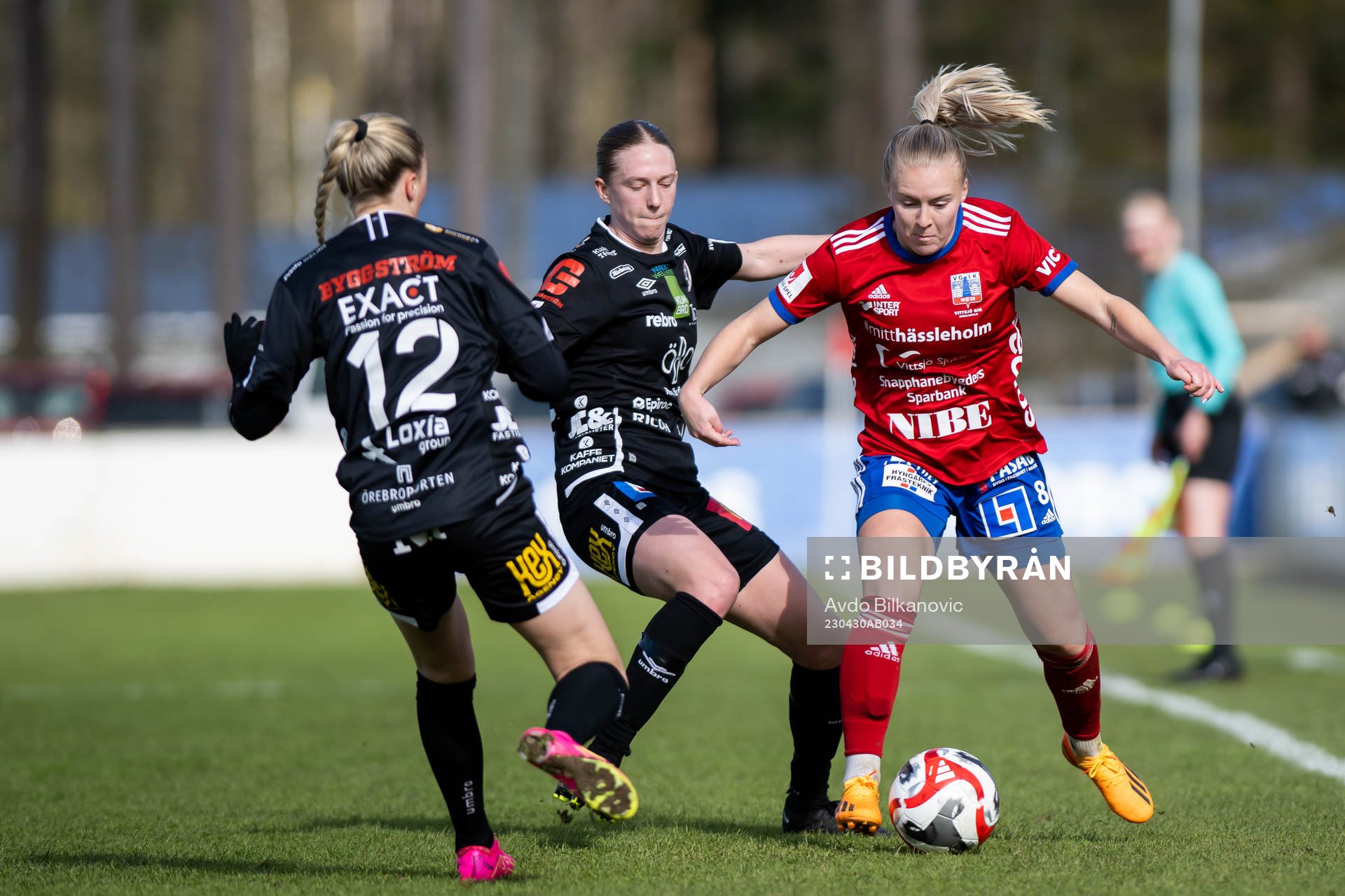 Vittsjös Jutta Rantala och Örebros Audrey Harding