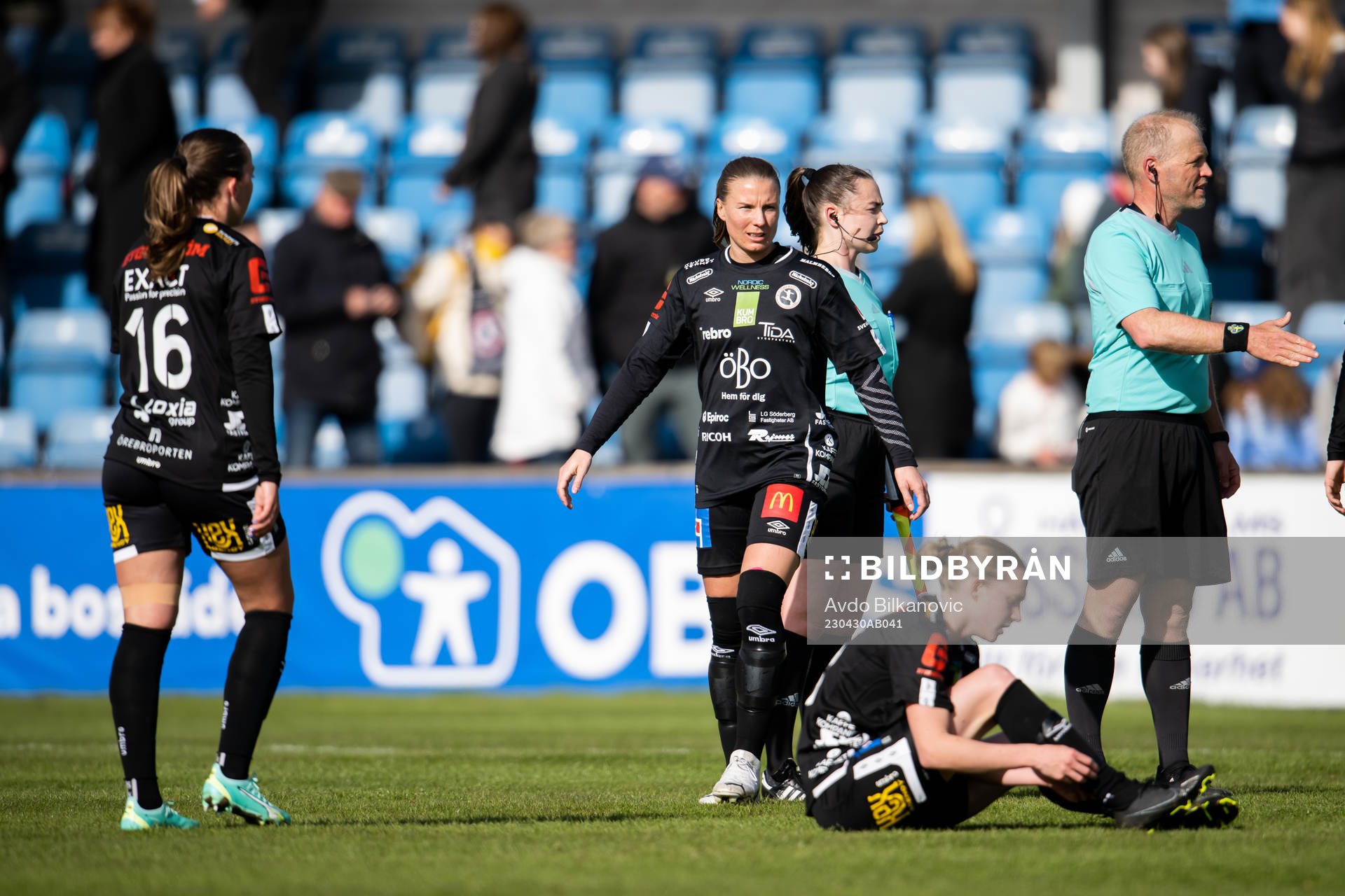 Örebros spelare deppar