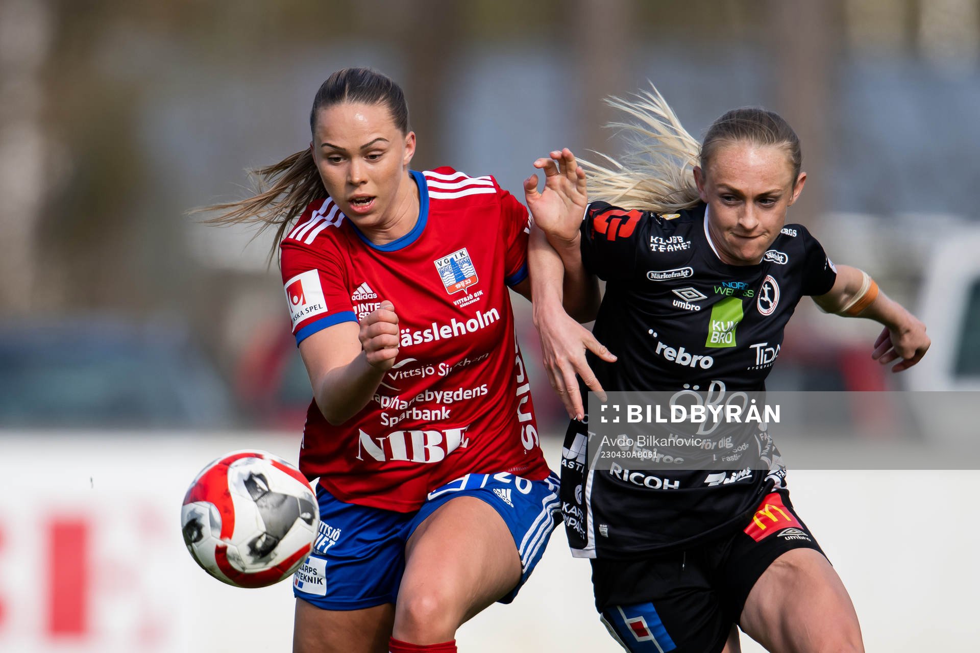 Vittsjös Hanna Ekengren och Örebros Michaela Kovacs
