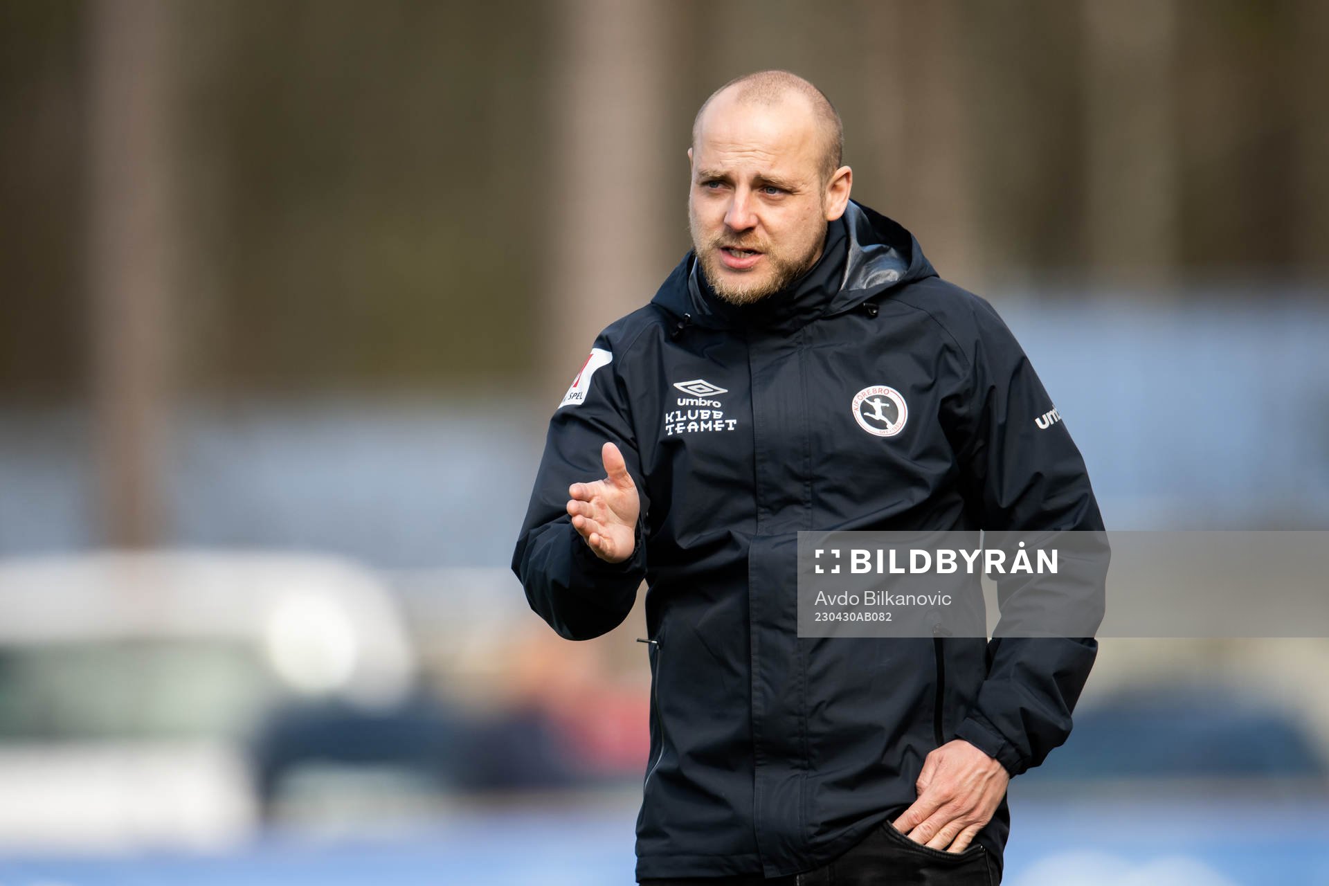 Örebros tränare Rickard Johansson