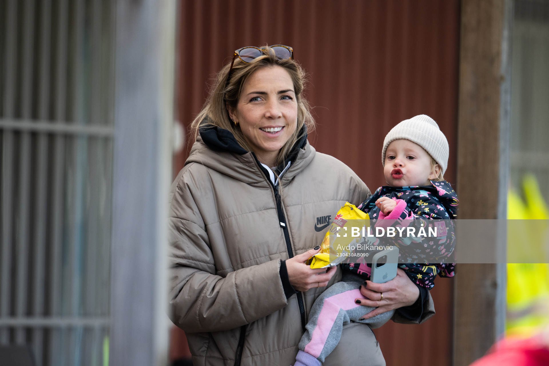 Vittsjös Clara Markstedt med sin dotter