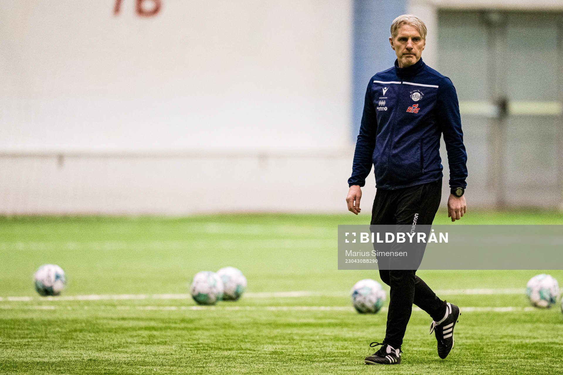 Cato Hansen, head coach of Grand Bodø
