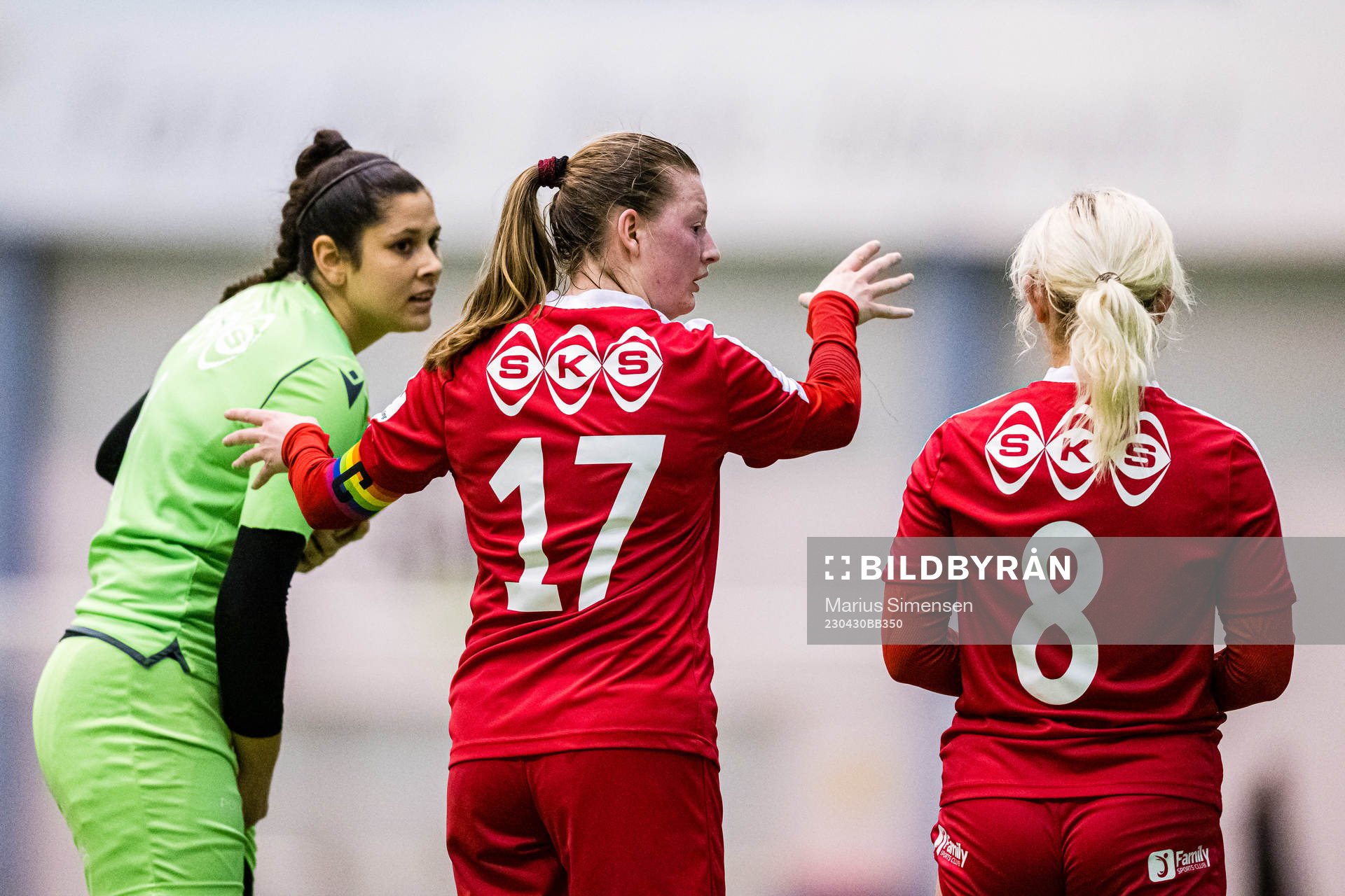 Sydney Elizabeth Martinez, Cecilie Falch and Robyn Virginia