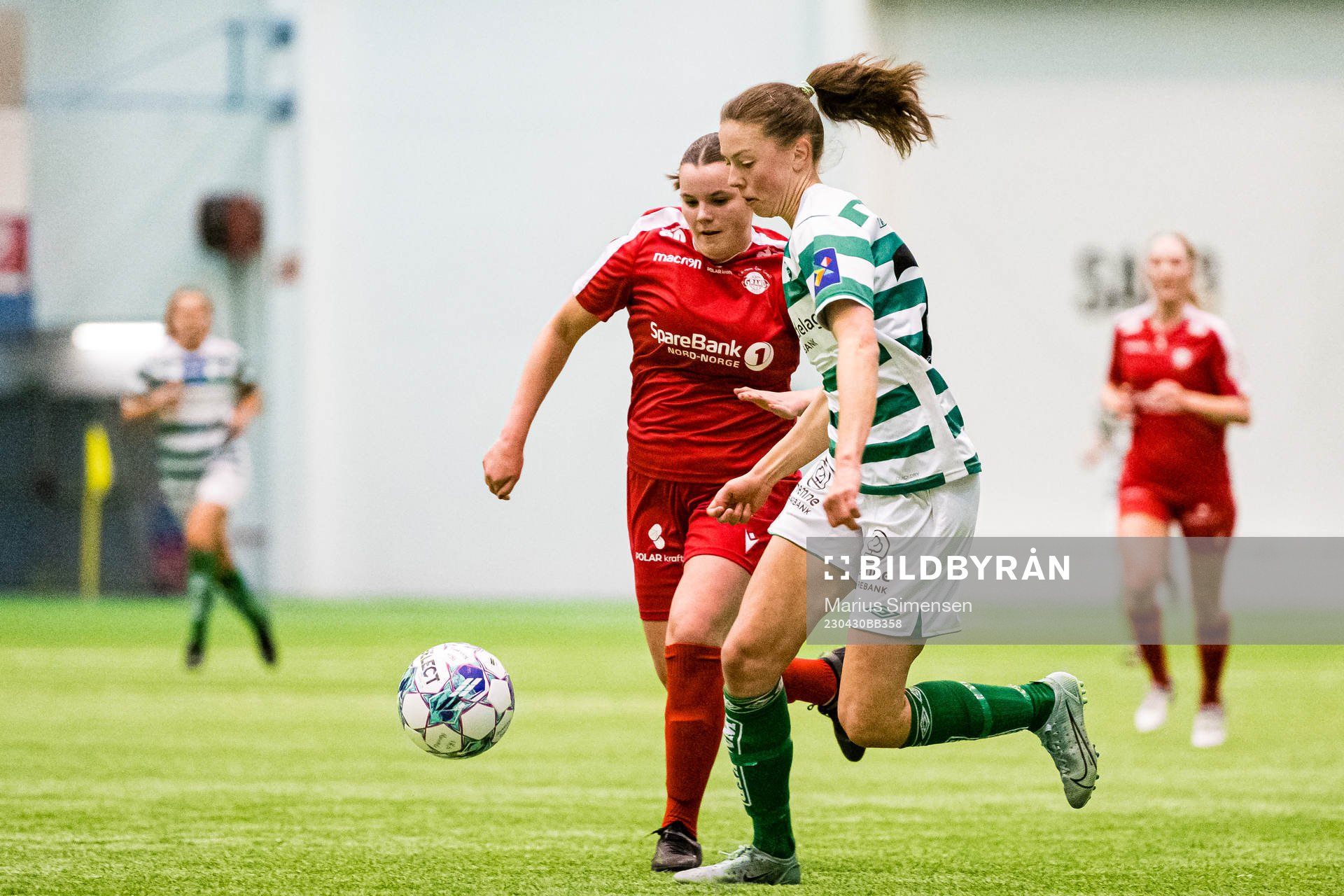Tuva Angellsen Reiertsen of Grand Bodø and Mari Halgunset