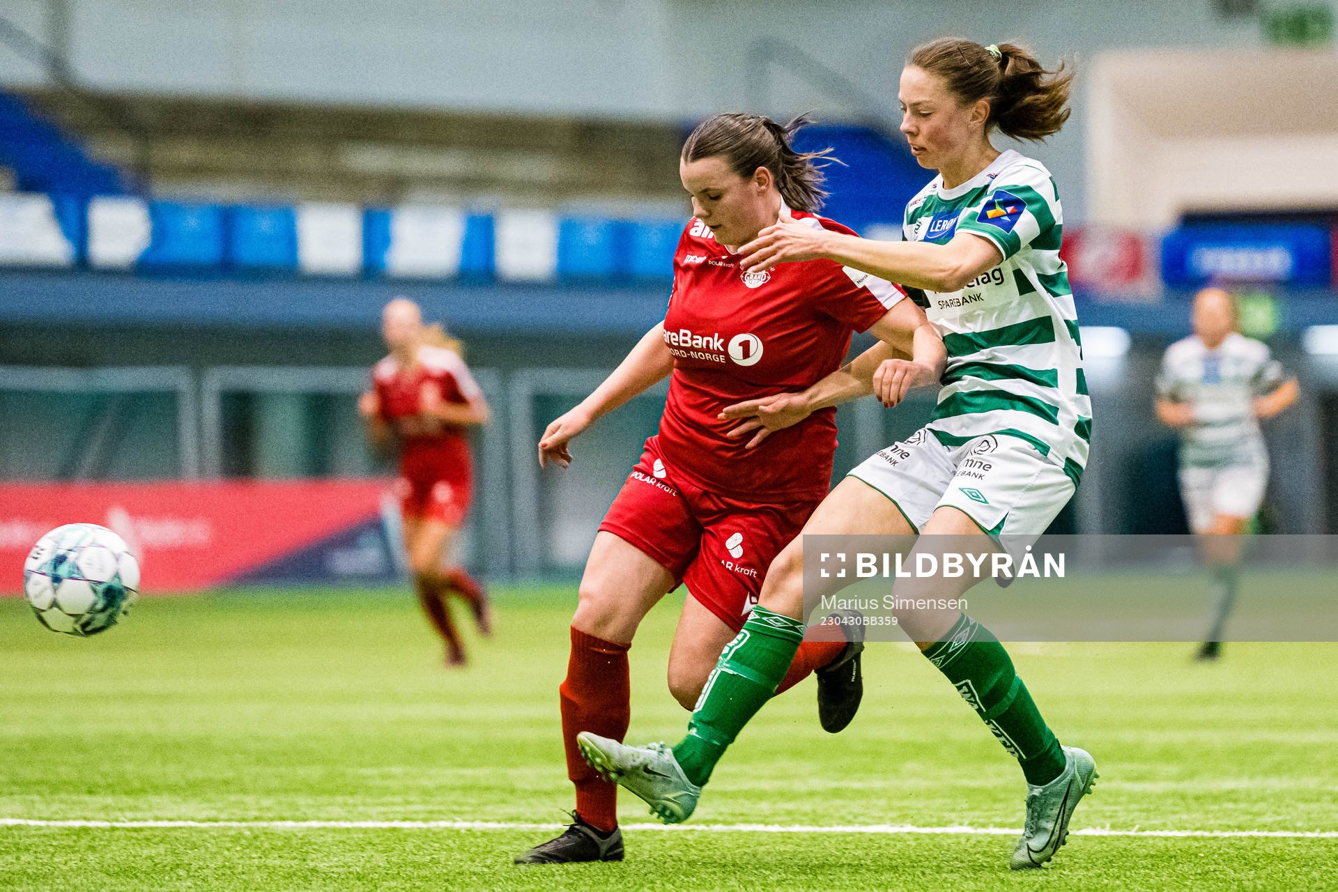 Tuva Angellsen Reiertsen of Grand Bodø and Mari Halgunset