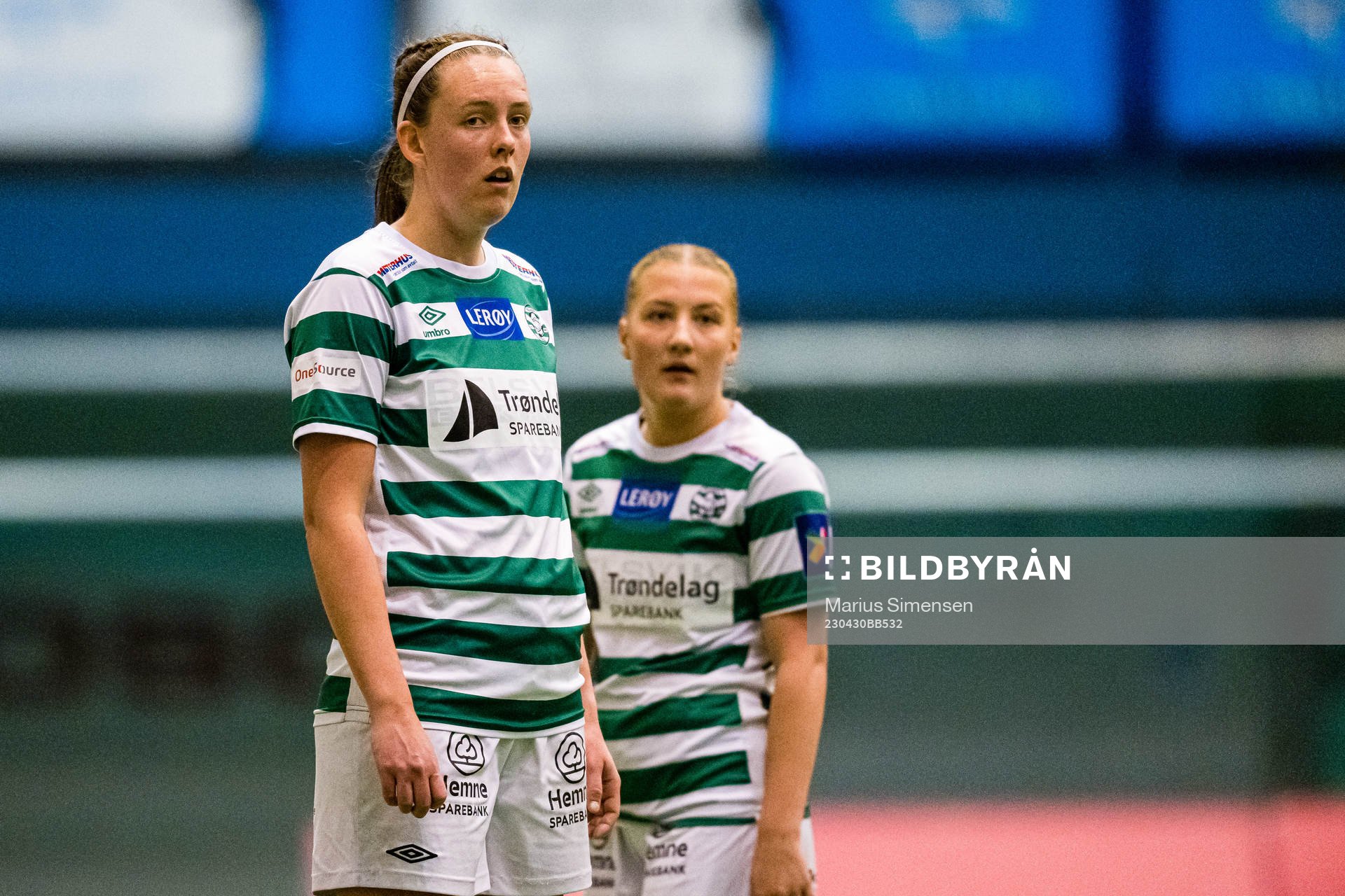 Sigrid Bloch-Hansen of KIL/Hemne during the 1. division football match between Grand Bodø and KIL/Hemne on April 30, 2023 in Bodø.