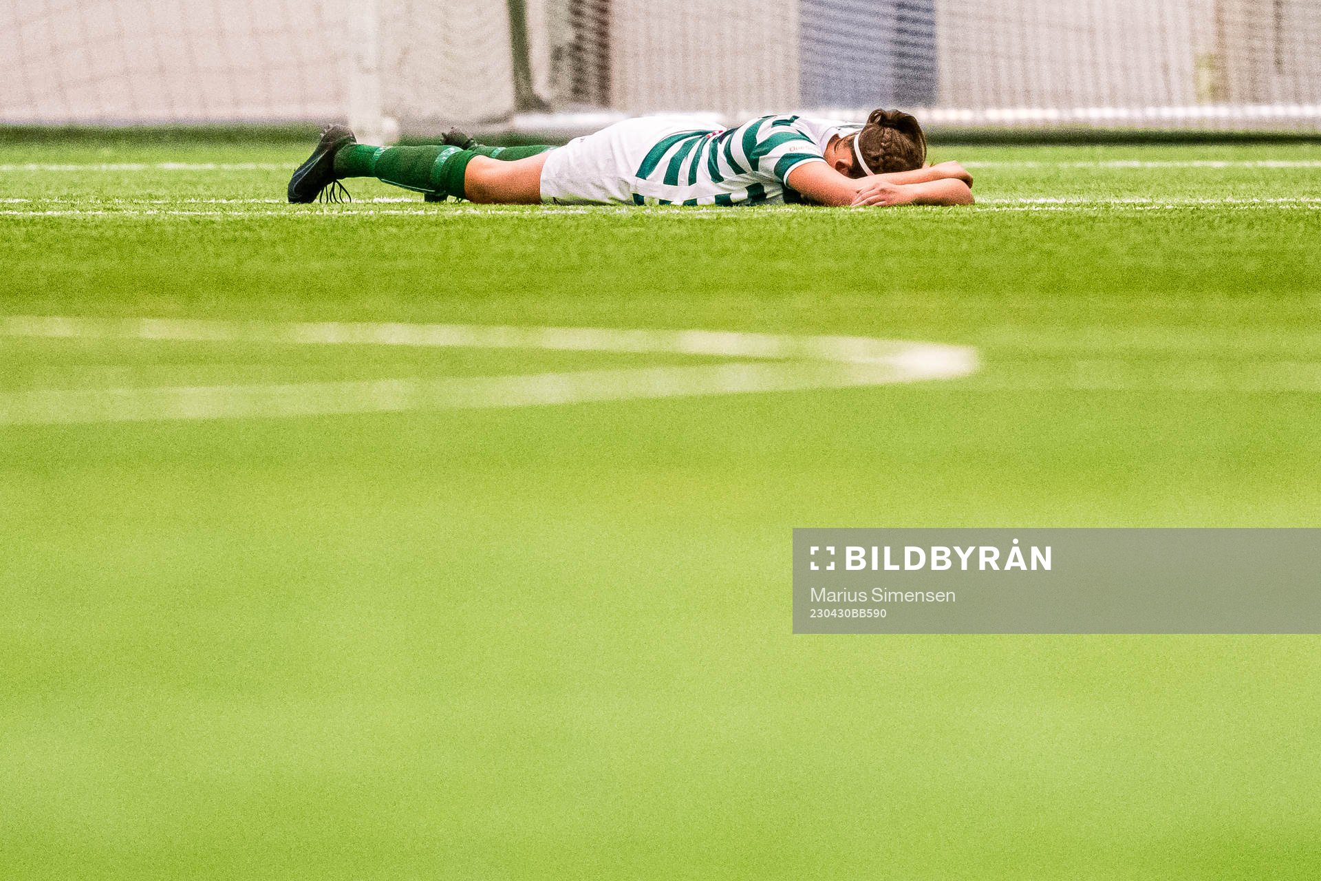 Sigrid Bloch-Hansen of KIL/Hemne looks dejected