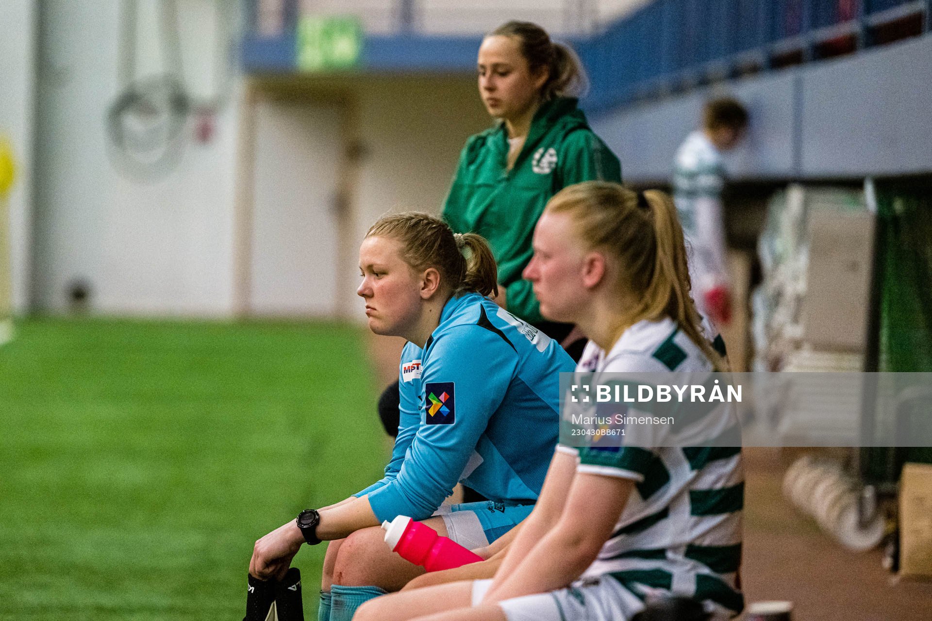 Ingvild Bergan Grøtting of KIL/Hemne looks dejected