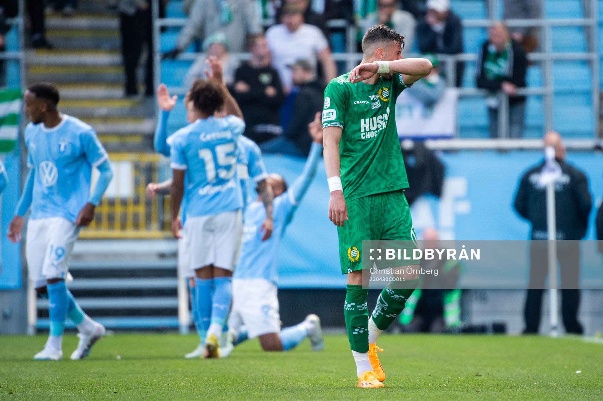 Hammarbys Viktor Djukanovic deppar