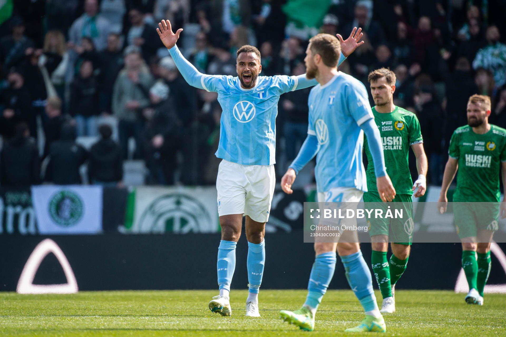Malmö FFs Isaac Kiese Thelin jublar