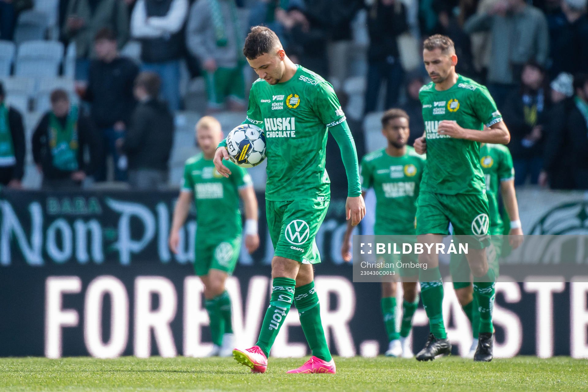 Hammarbys Abdelrahman Boudah Saidi och Loret Sadiku deppar