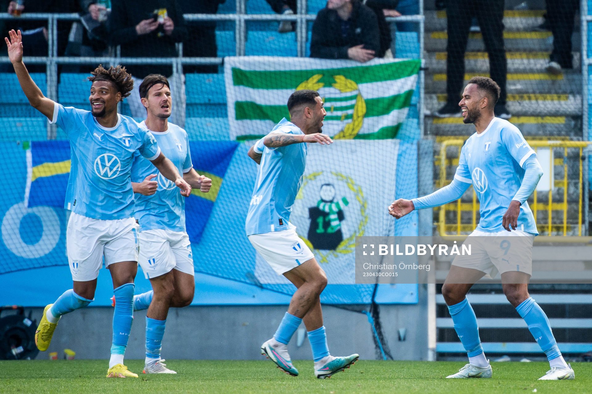 Malmö FFs Isaac Kiese Thelin jublar
