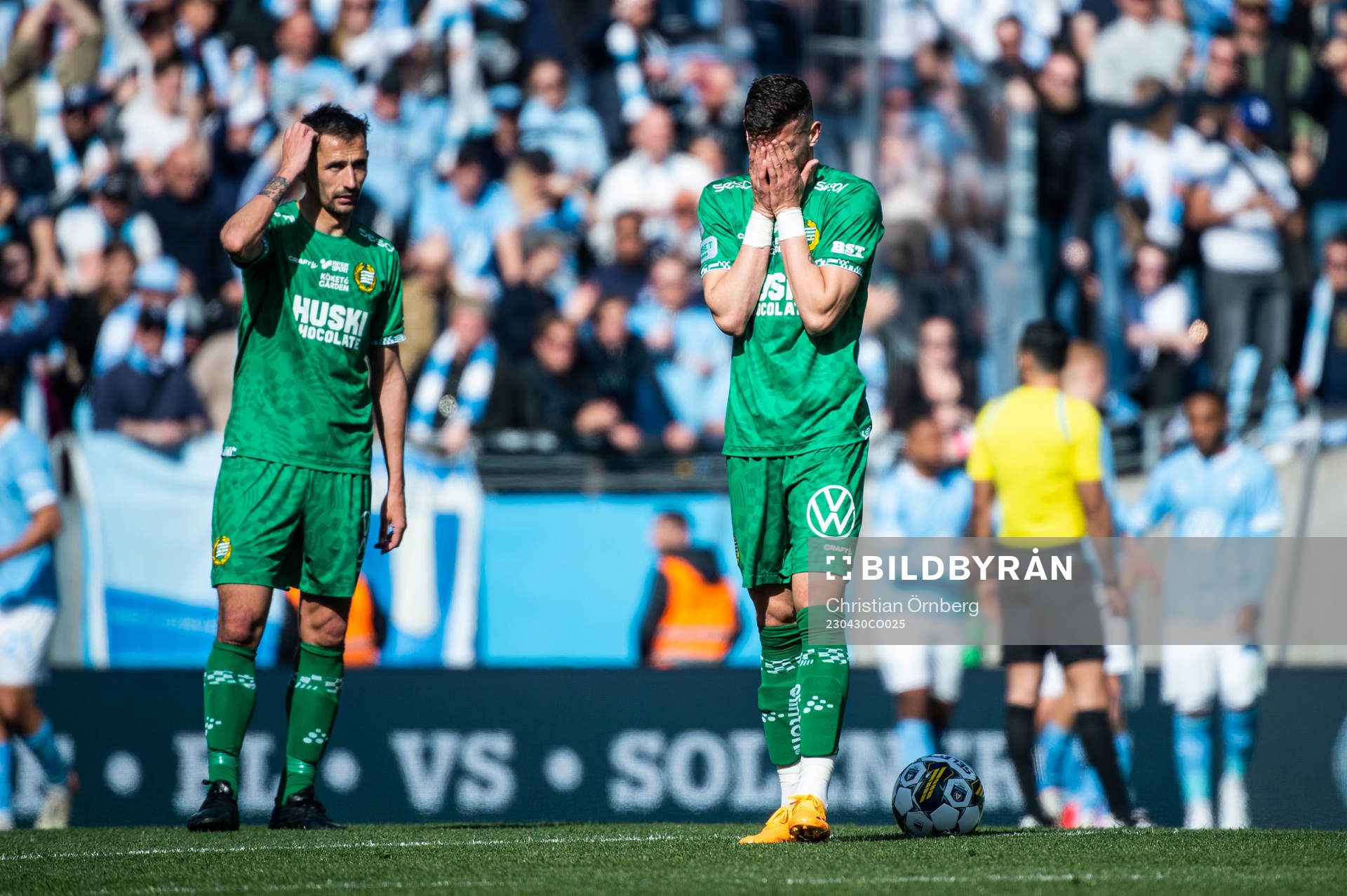 Hammarbys Viktor Djukanovic deppar