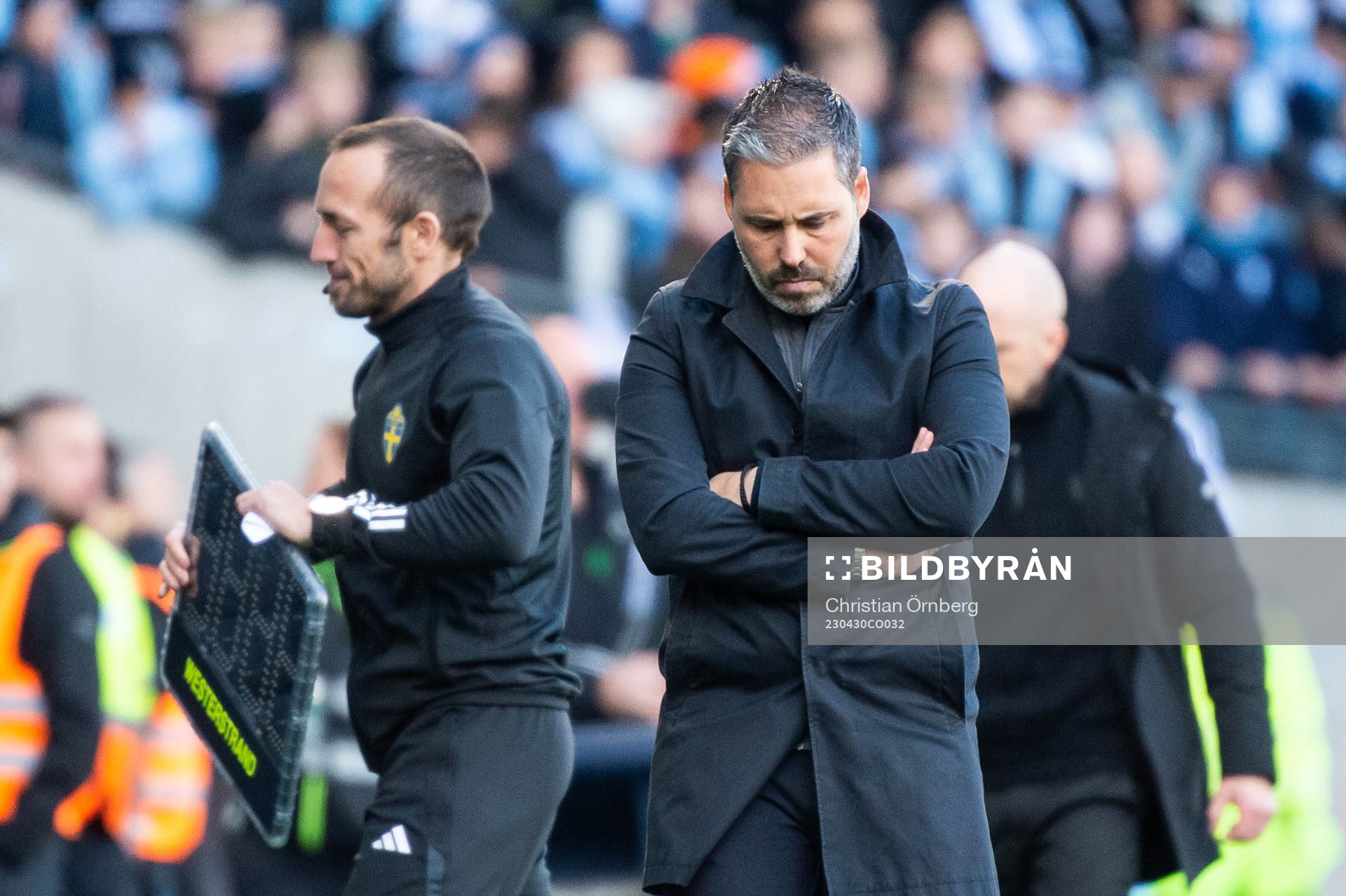 Hammarbys tränare Marti Cifuentes deppar
