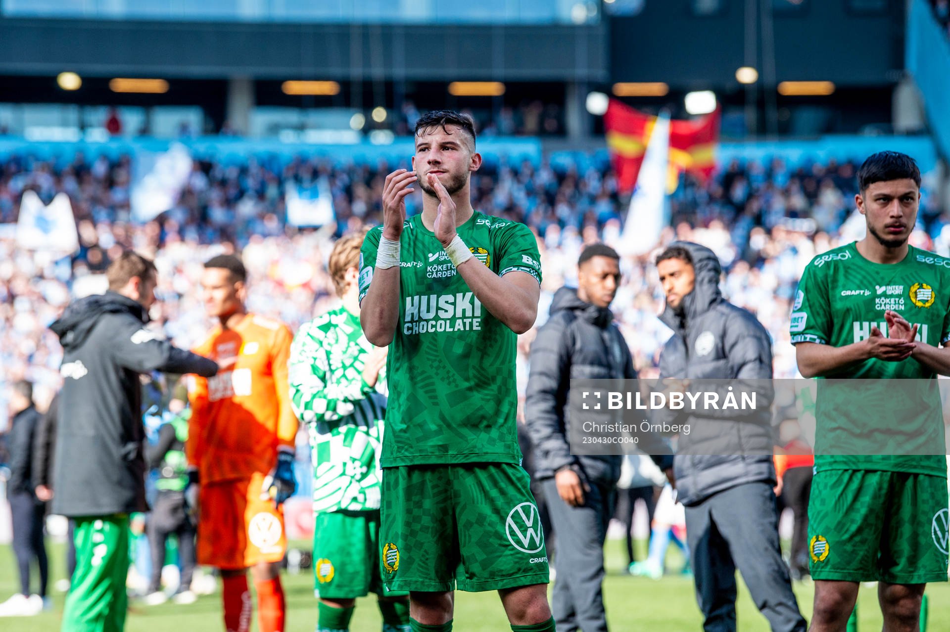 Hammarbys spelare deppar