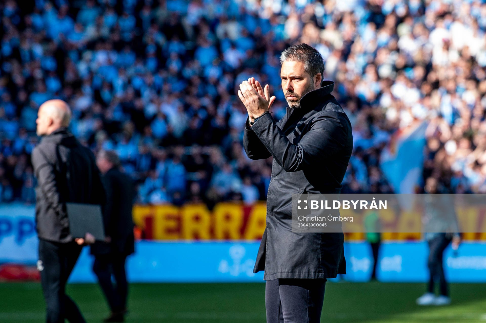Hammarbys tränare Marti Cifuentes deppar