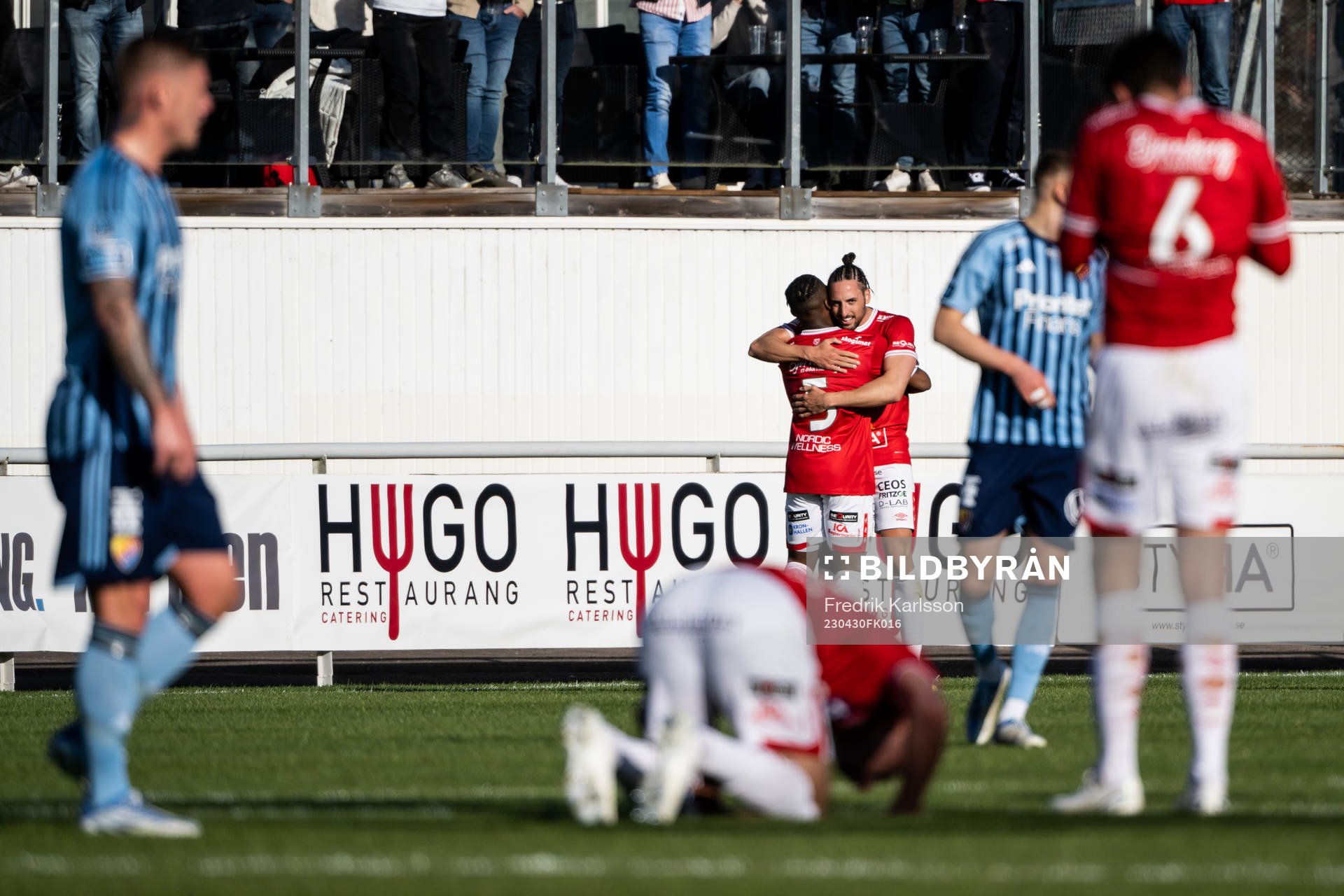 Degerfors Dijan Vukojevic jublar