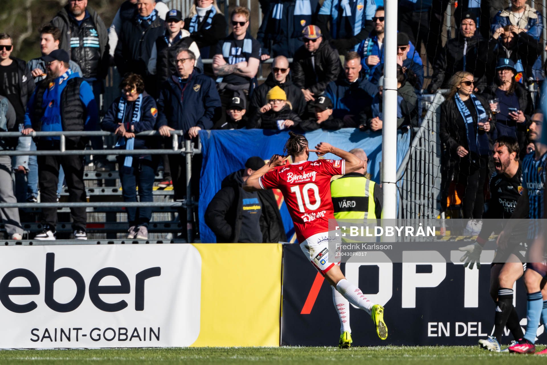 Degerfors Dijan Vukojevic jublar