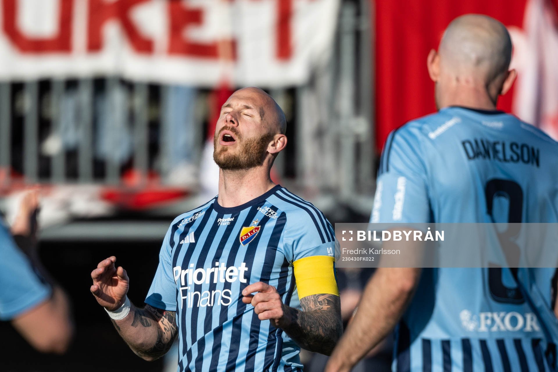 Djurgårdens Magnus Eriksson deppar