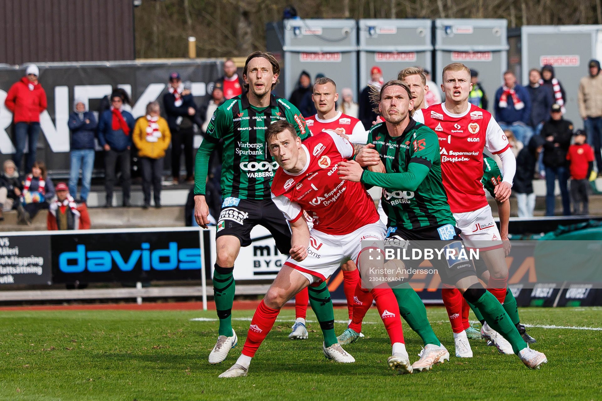 Kalmars Mileta Rajovic och Varbergs Hampus Zackrisson