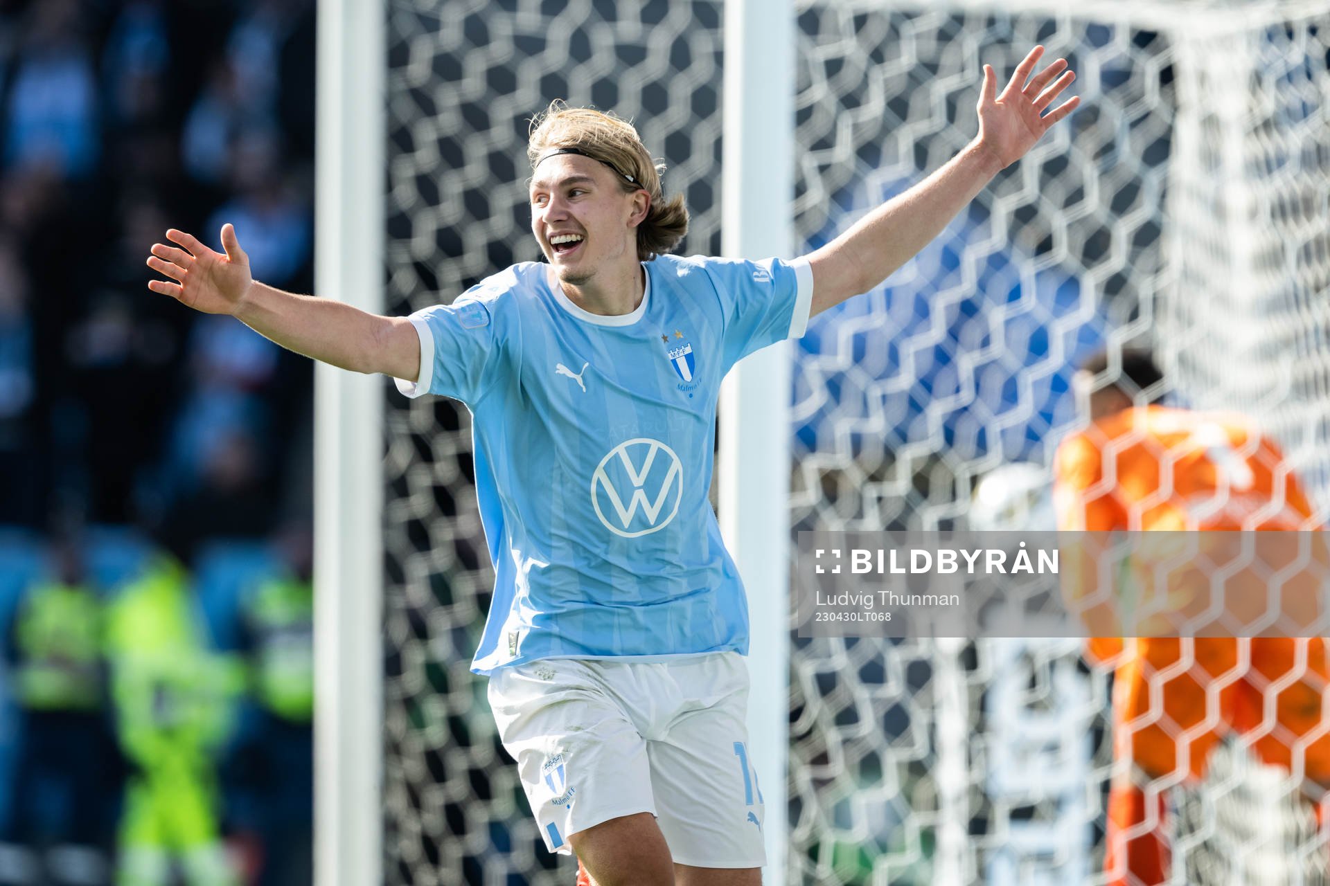 Malmö FFs Sebastian Nanasi jublar