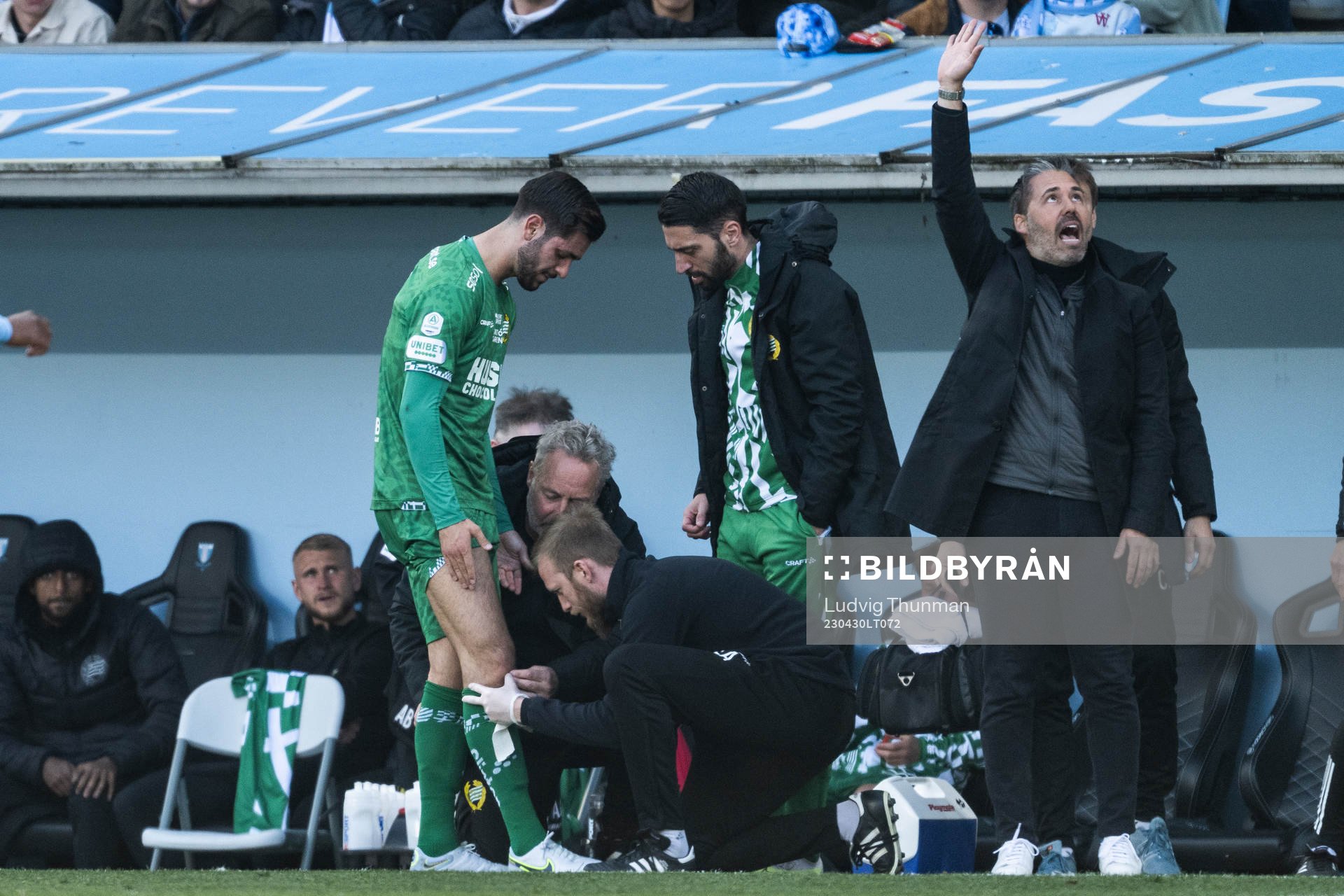 Hammarbys Adi Nalic får vård