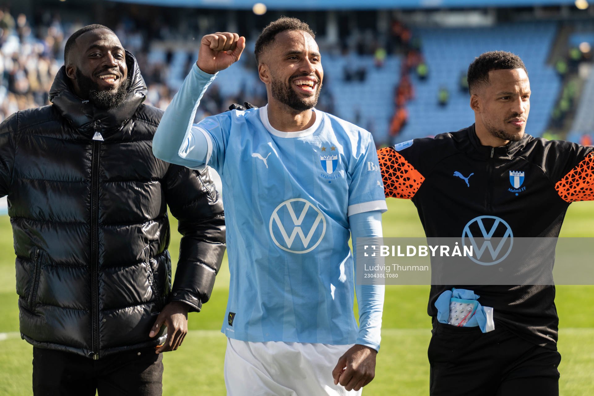 Malmö FFs Isaac Kiese Thelin jublar