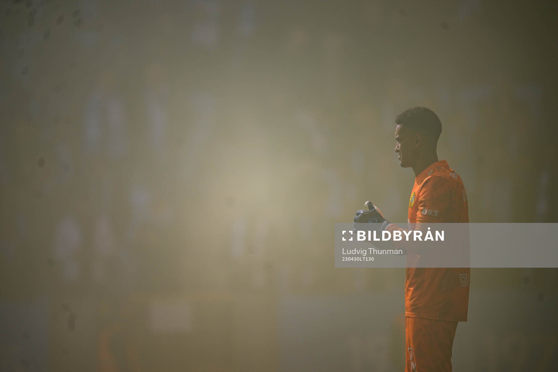 Hammarbys målvakt Oliver Dovin