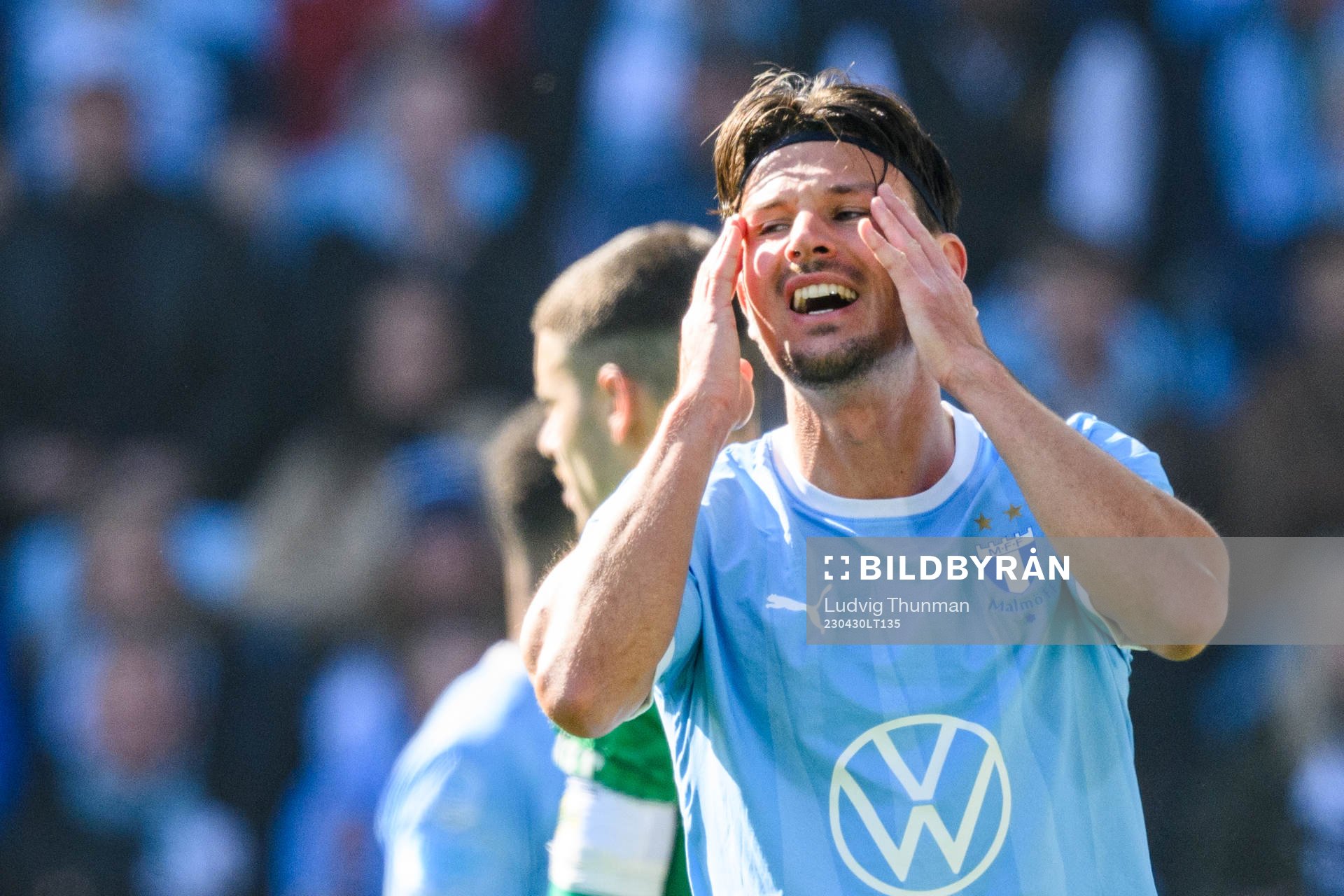 Malmö FFs Stefano Vecchia deppar