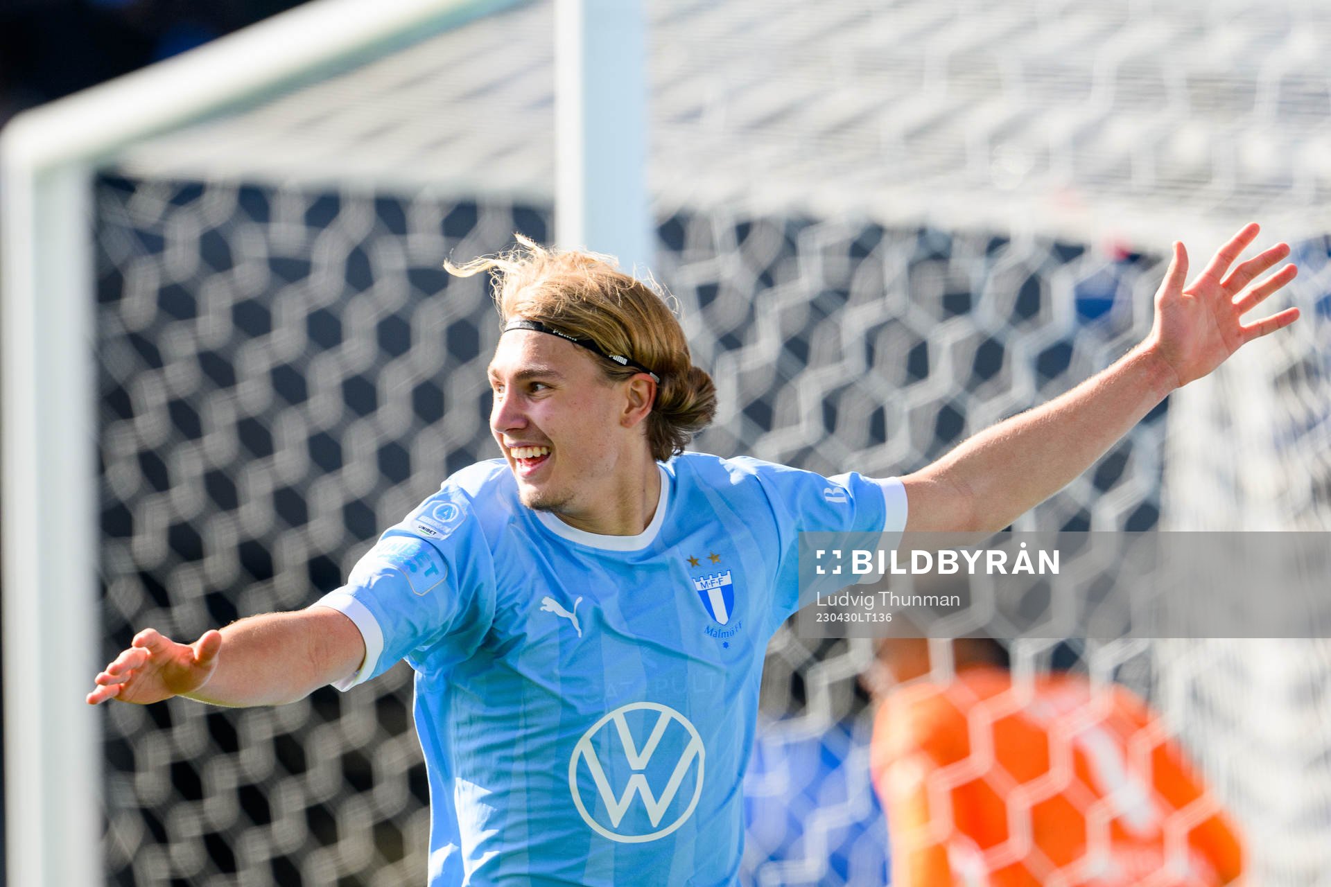 Malmö FFs Sebastian Nanasi jublar
