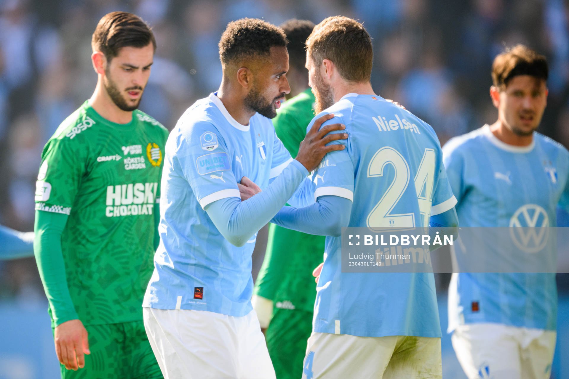 Malmö FFs Isaac Kiese Thelin i samtal med Lasse Nielsen