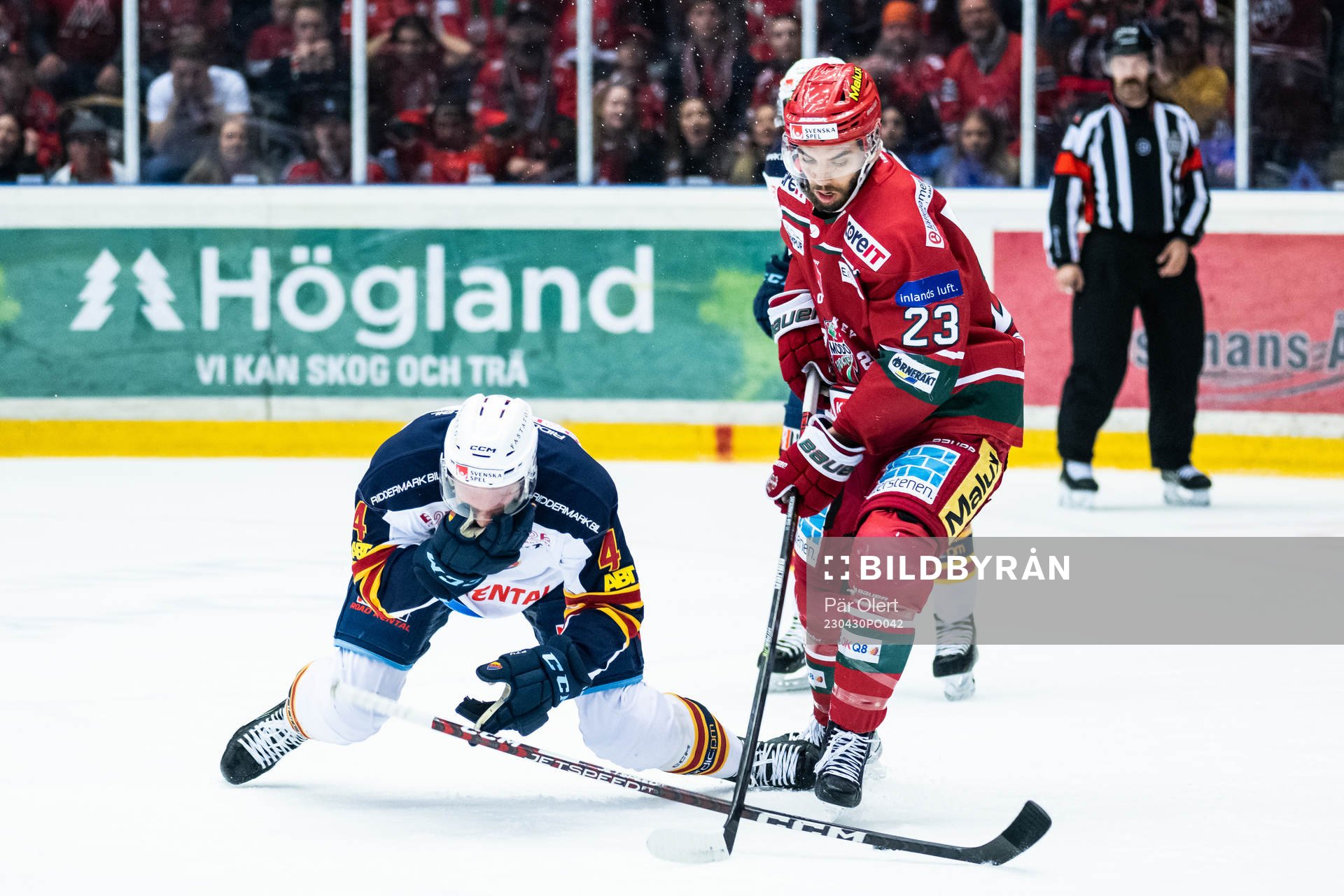 Djurgårdens Edvin Hammarlund får ont