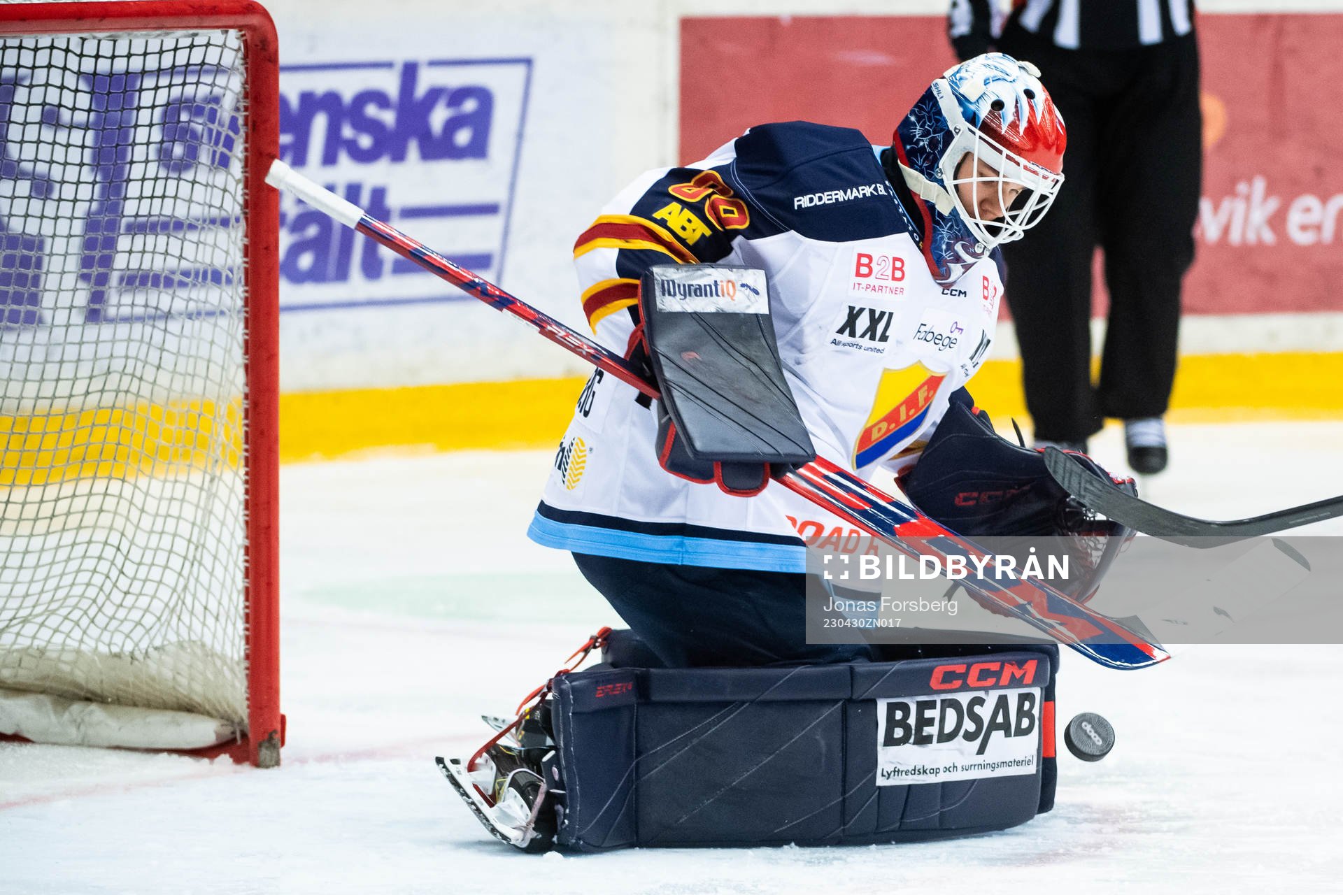 Djurgårdens målvakt Jesper Myrenberg