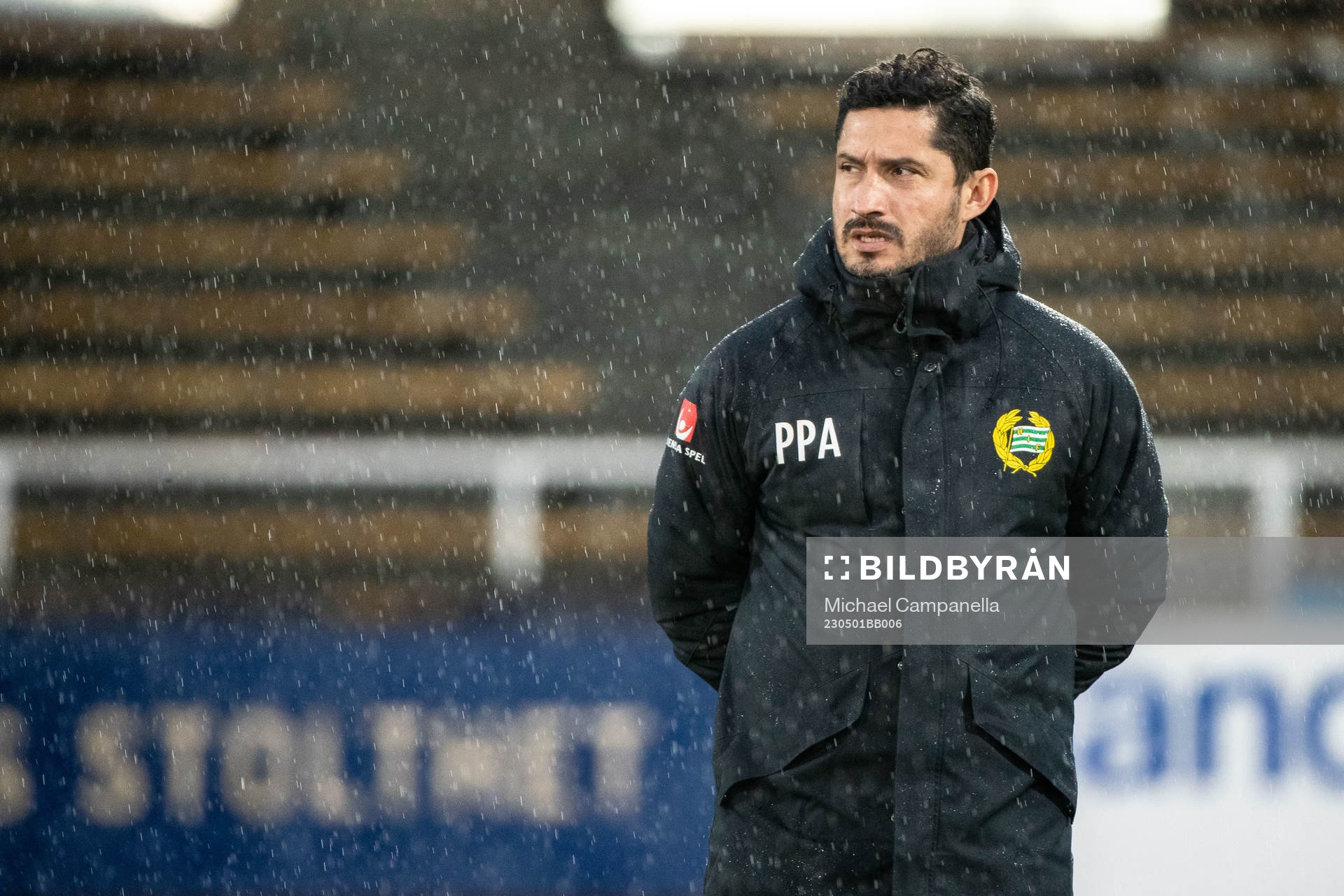 Hammarbys tränare Pablo Pinones-Arce