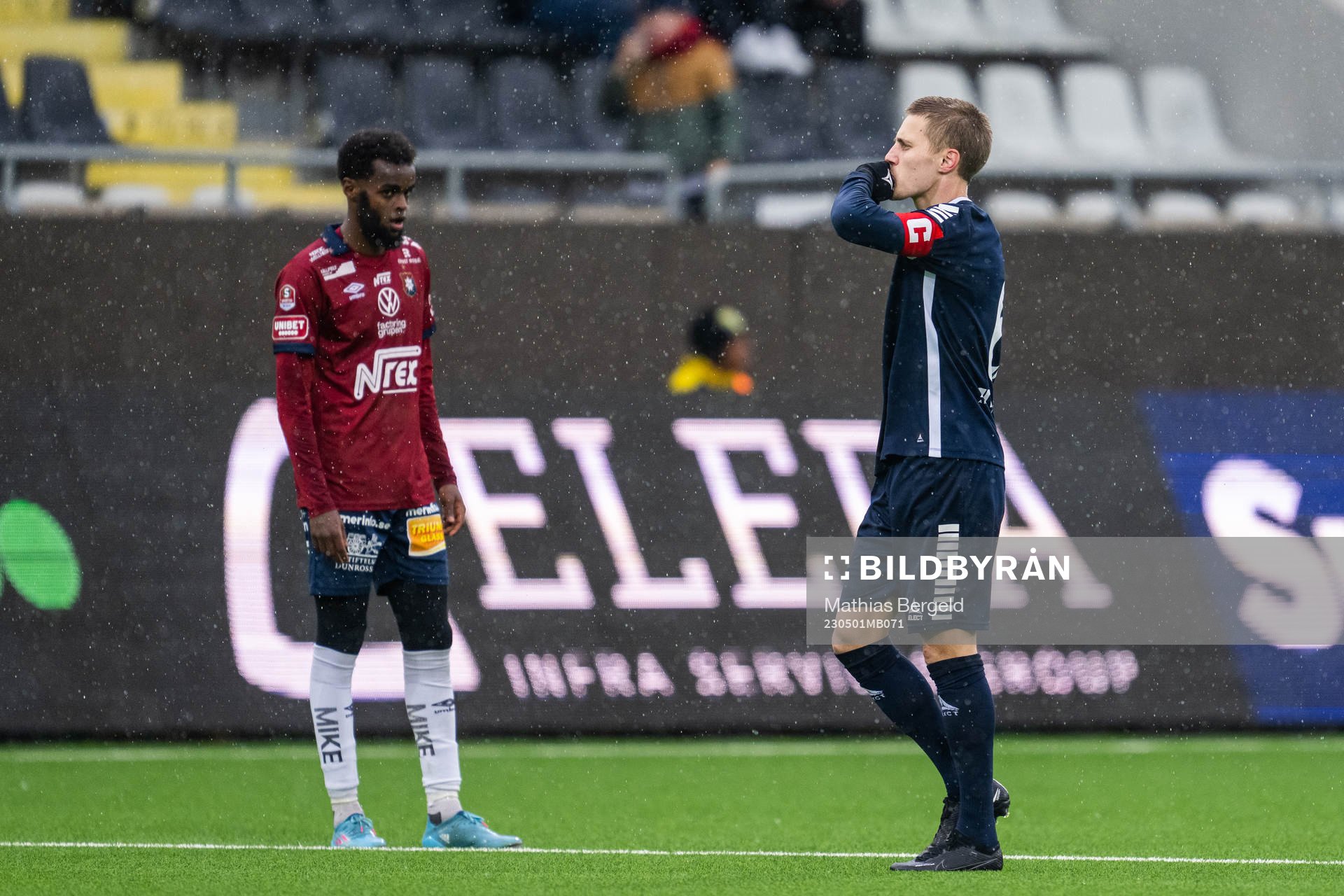 Örgrytes Mubaarak Nuh deppar medan Utsiktens Erik