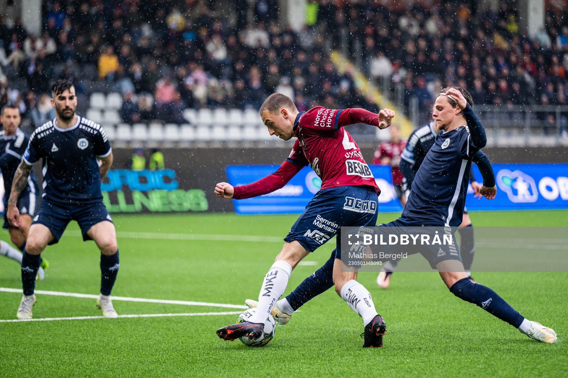 Örgrytes William Svensson och Utsiktens Fredrik Martinsson